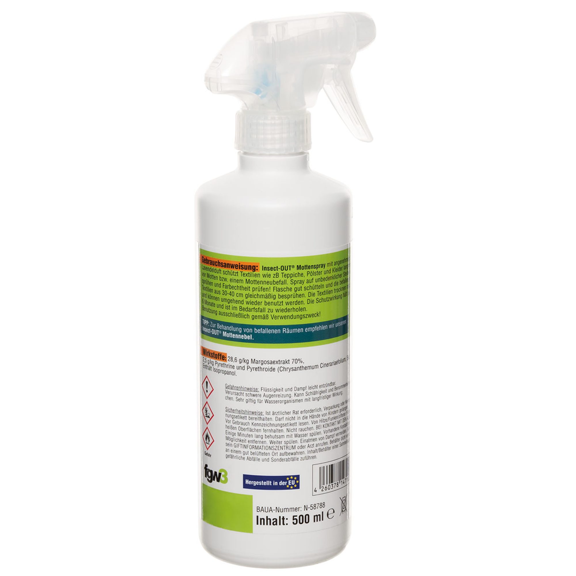 Insect-OUT,  Mottenspray, 500 ml