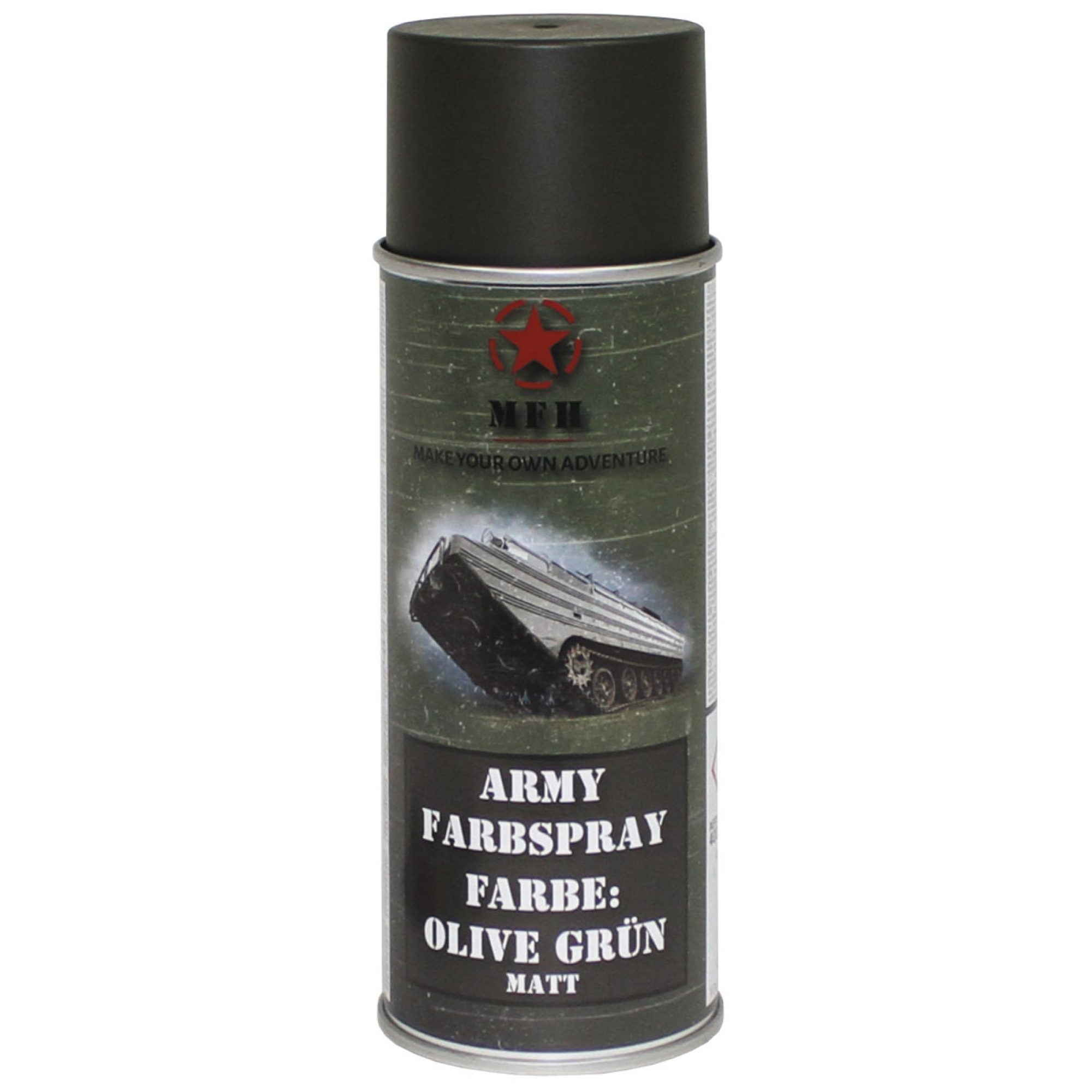 Army Farbspray, OLIV GRÜN,  matt,  400 ml