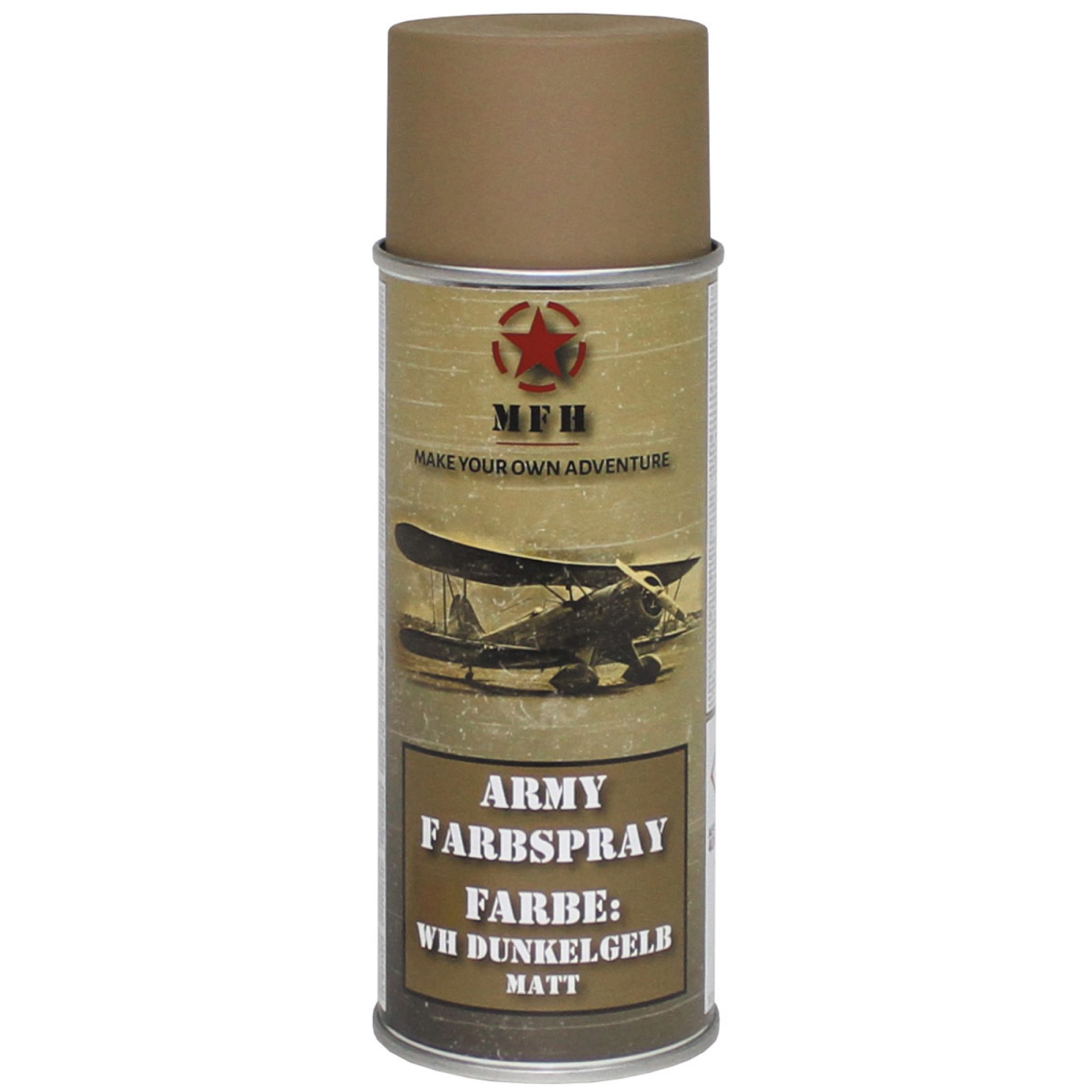 Army Farbspray, WH DUNKELGELB,  matt,  400 ml