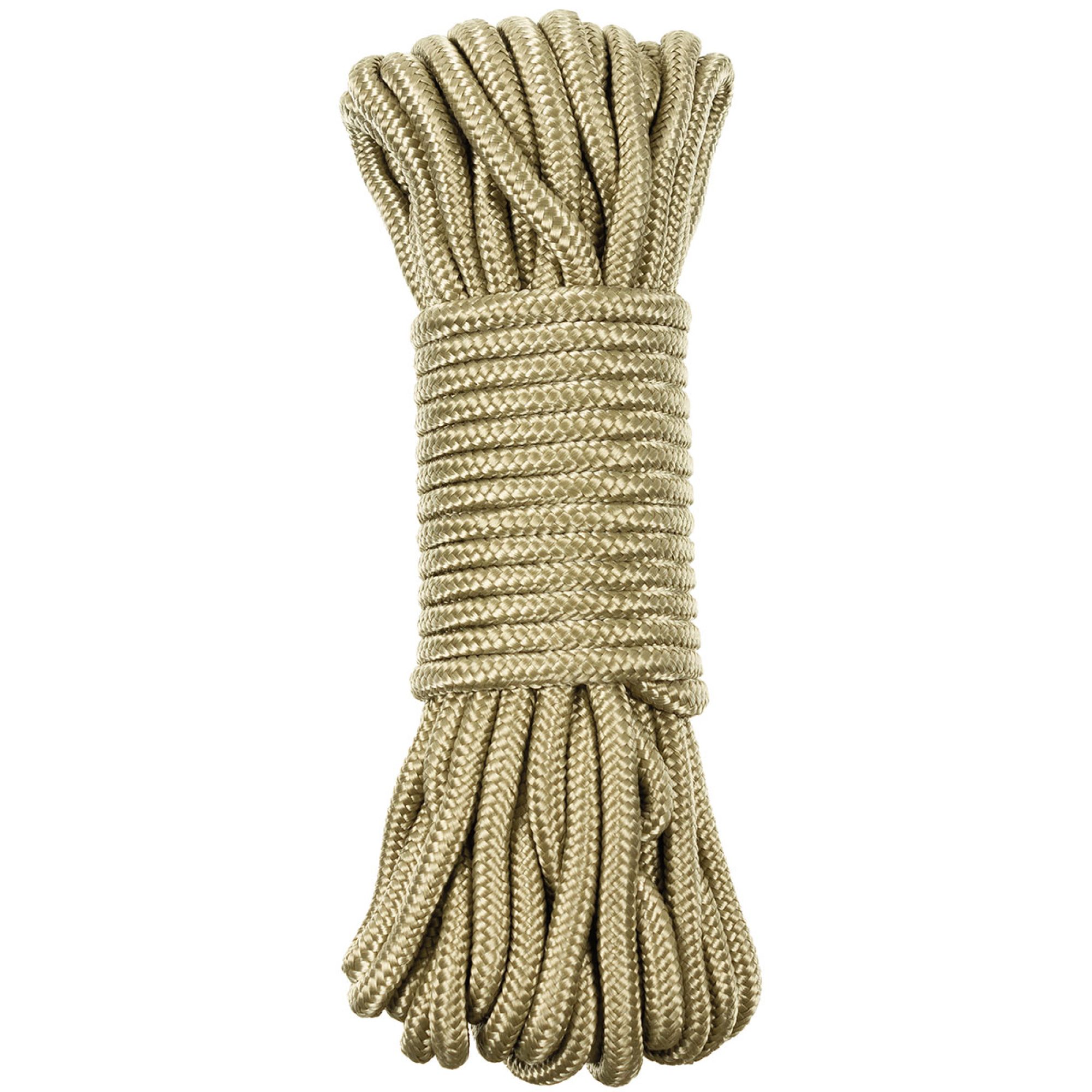 Seil,  coyote tan, 9 mm,  15 Meter