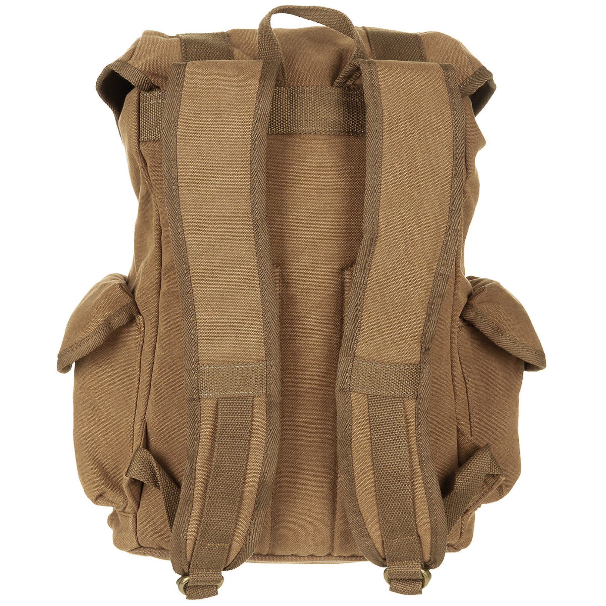 Rucksack,  Canvas,  „PT“, braun