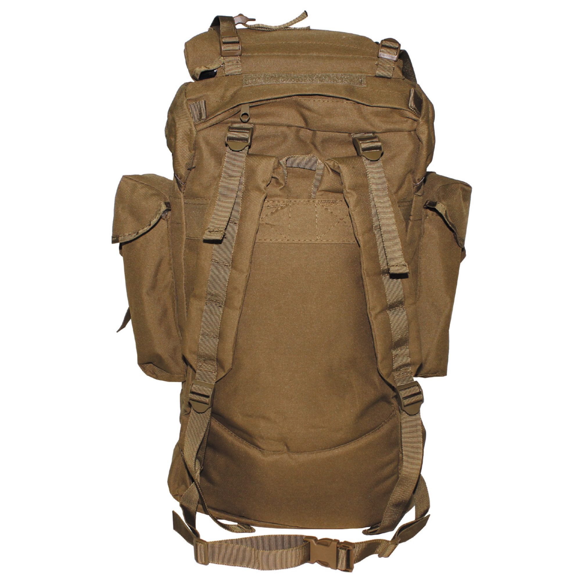 BW Kampfrucksack,  65 l, Alu-Aussteifung,  coyote tan