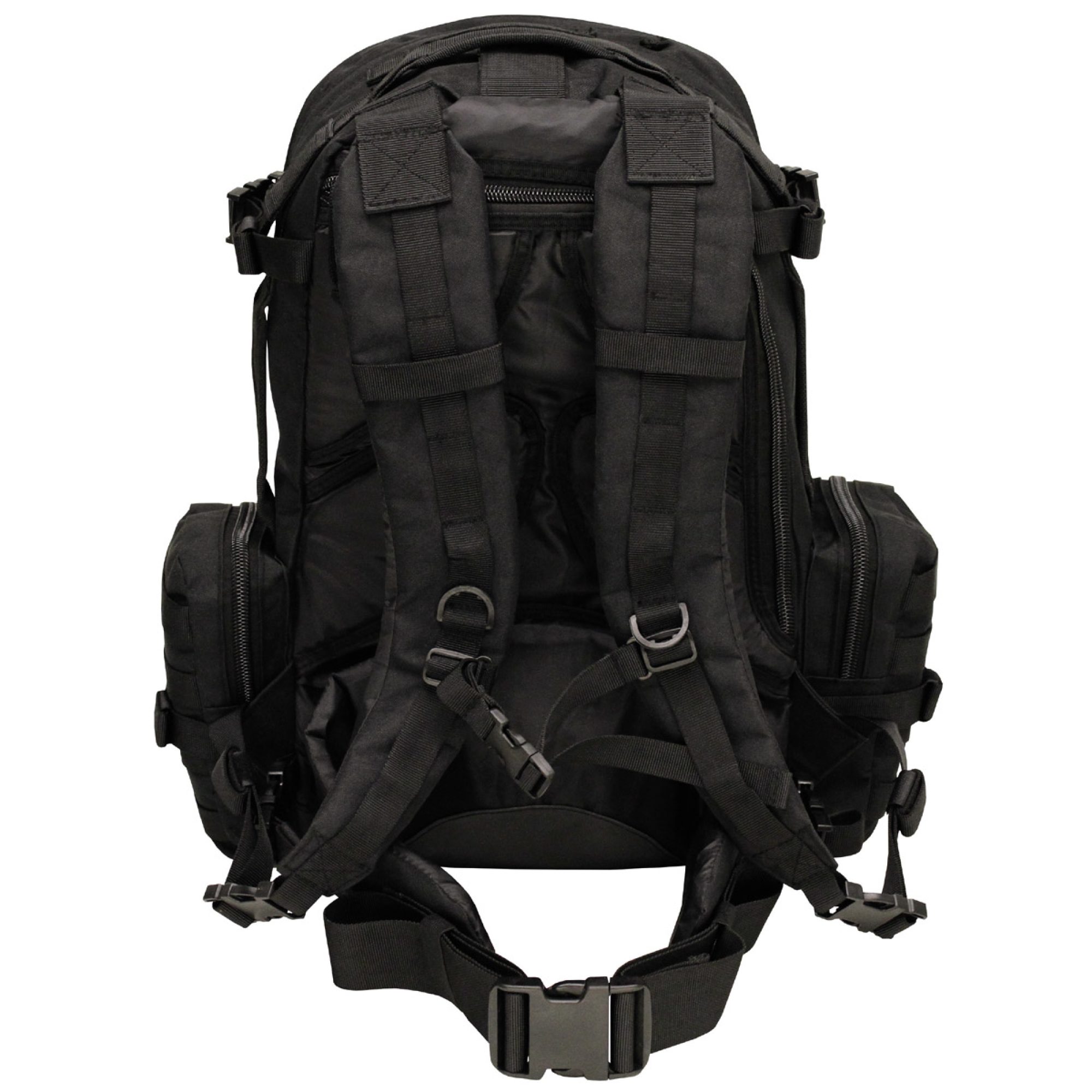 Ital. Rucksack,  schwarz, „Tactical-Modular“