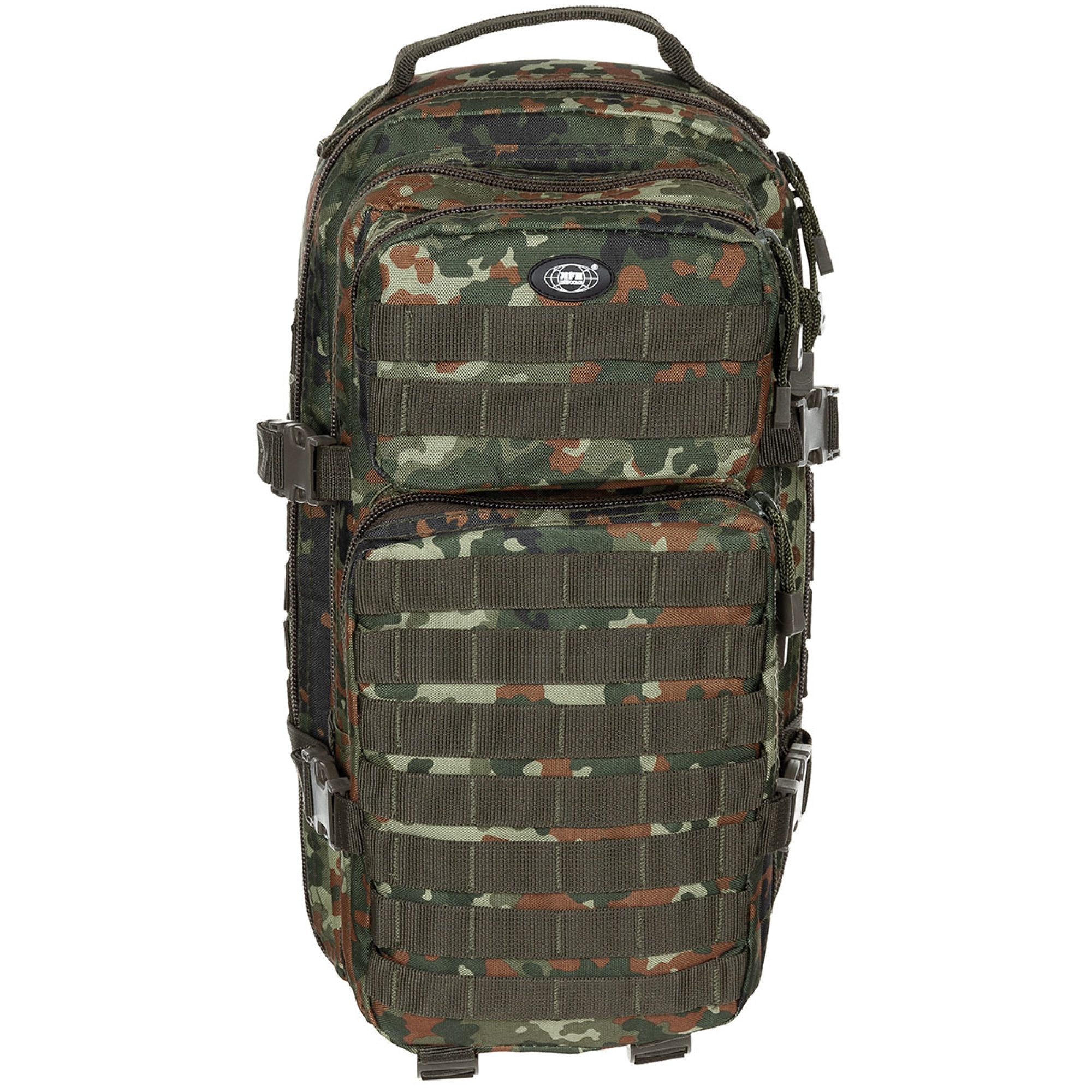 US Rucksack,  Assault I, flecktarn