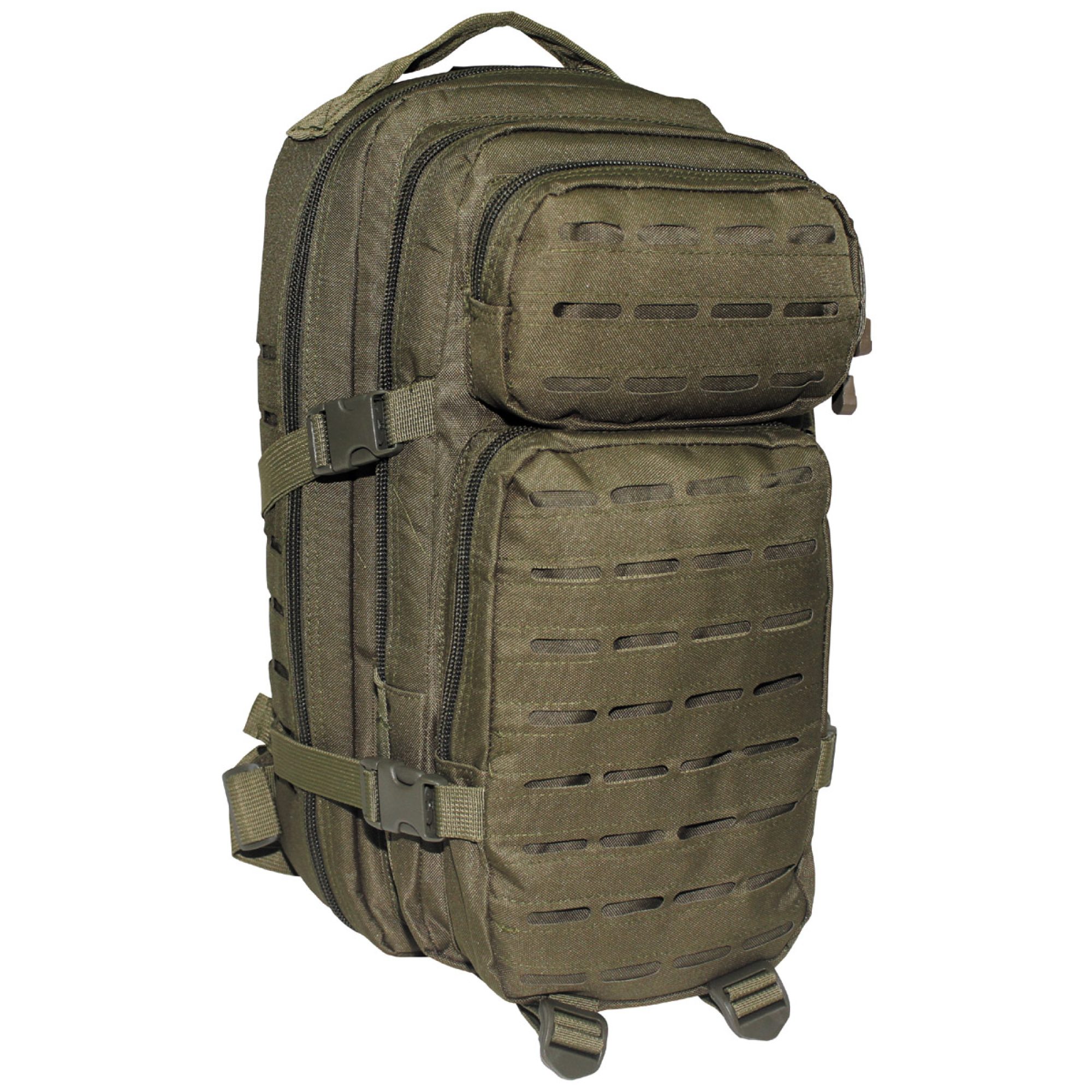 US Rucksack,  Assault I, „Laser“,  oliv