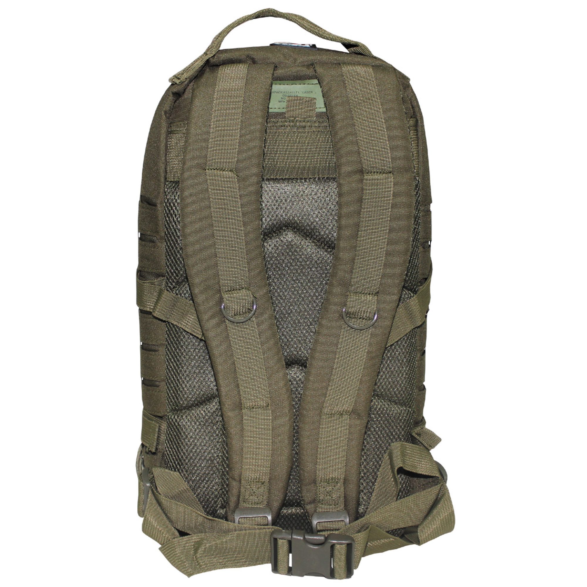 US Rucksack,  Assault I, „Laser“,  oliv