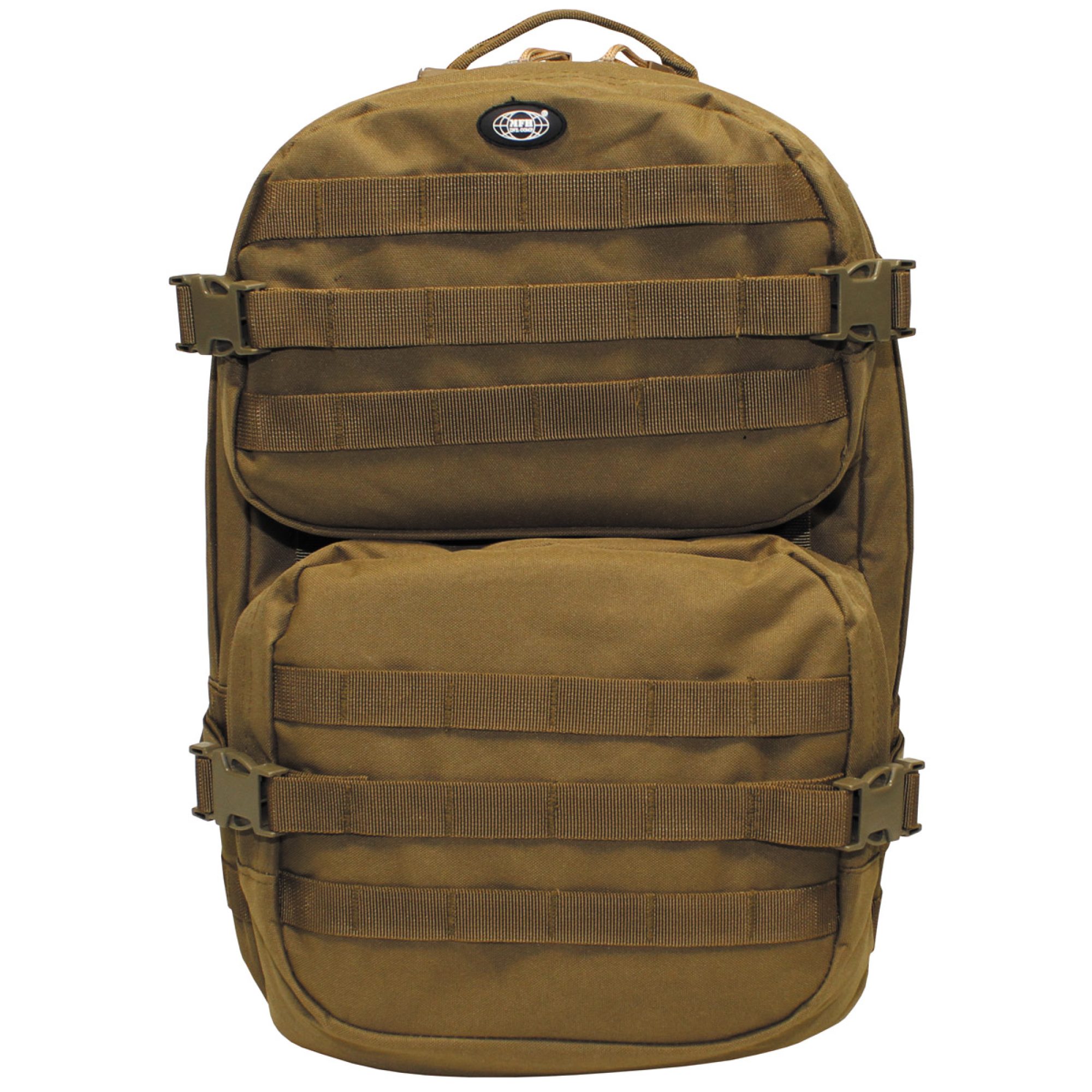 US Rucksack,  Assault II, coyote tan