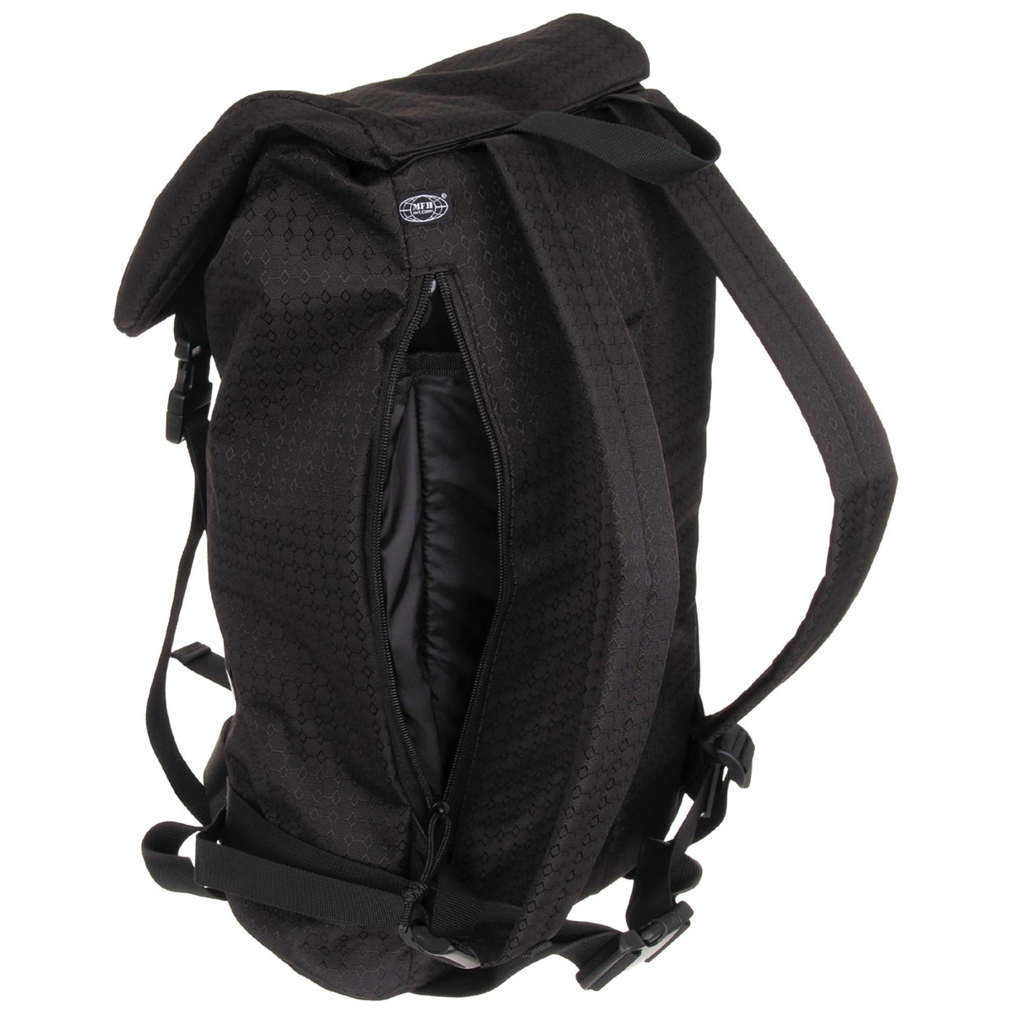 Rucksack,  „Bote“, schwarz,  OctaTac