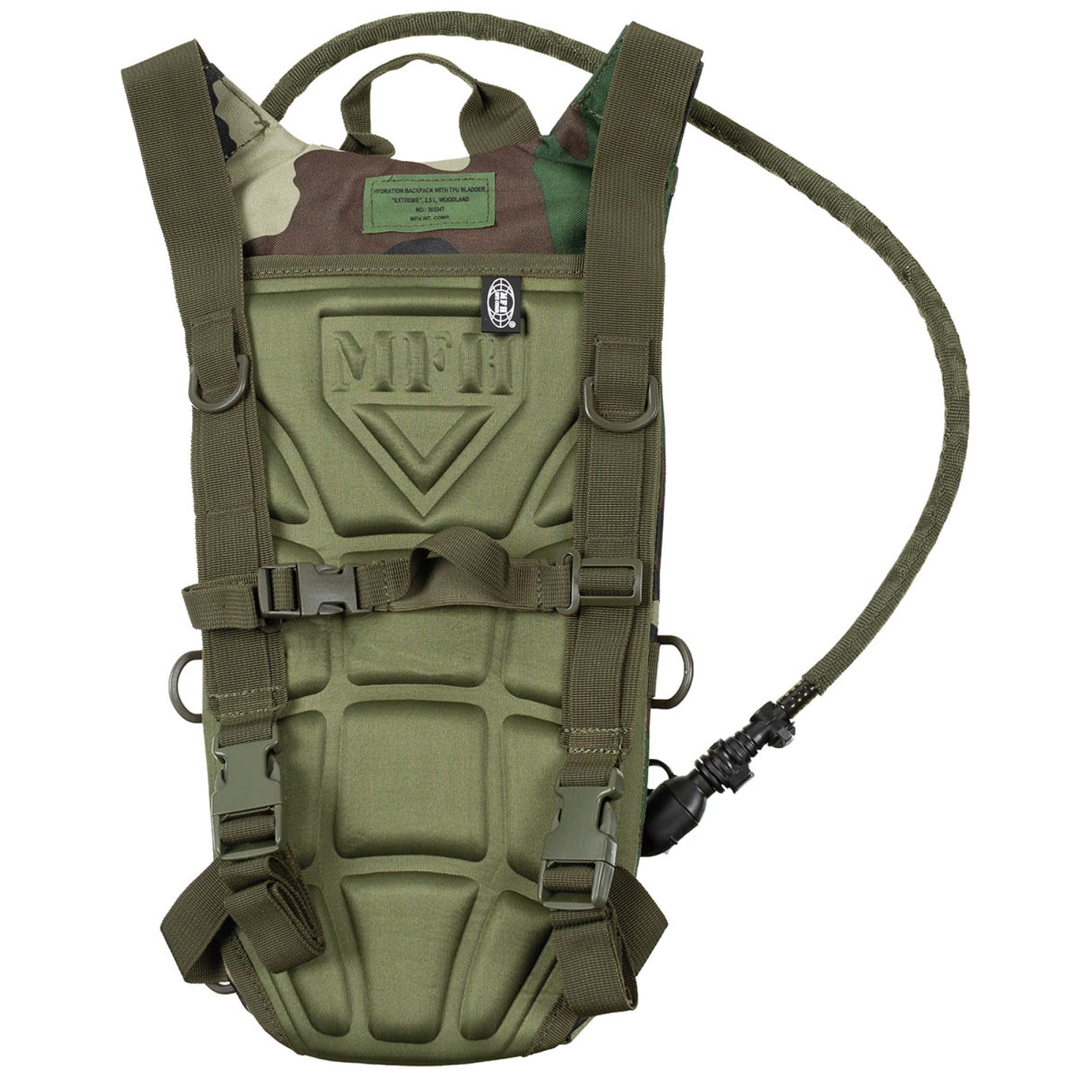 Trinkrucksack,  mit TPU-Beutel, „Extreme“,  2, 5 l,  woodland