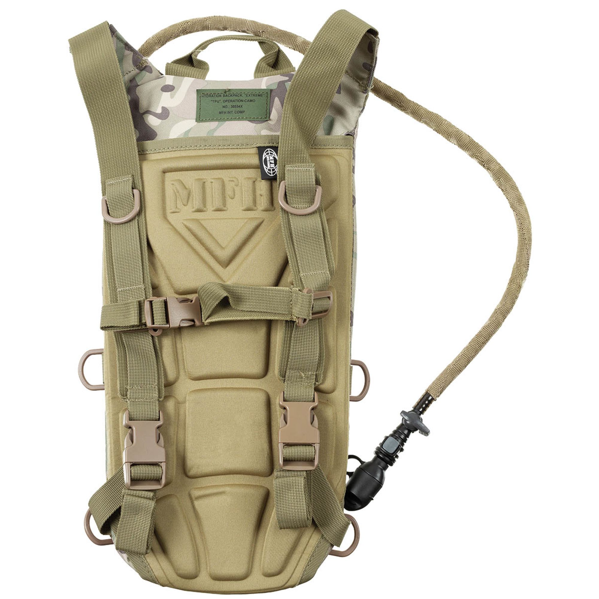 Trinkrucksack,  mit TPU-Beutel, „Extreme“,  2, 5 l,  op-camo