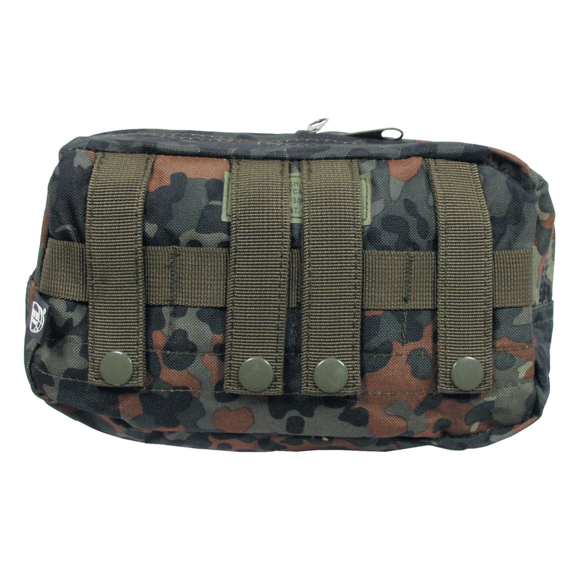 Mehrzwecktasche,  „MOLLE“, groß, flecktarn