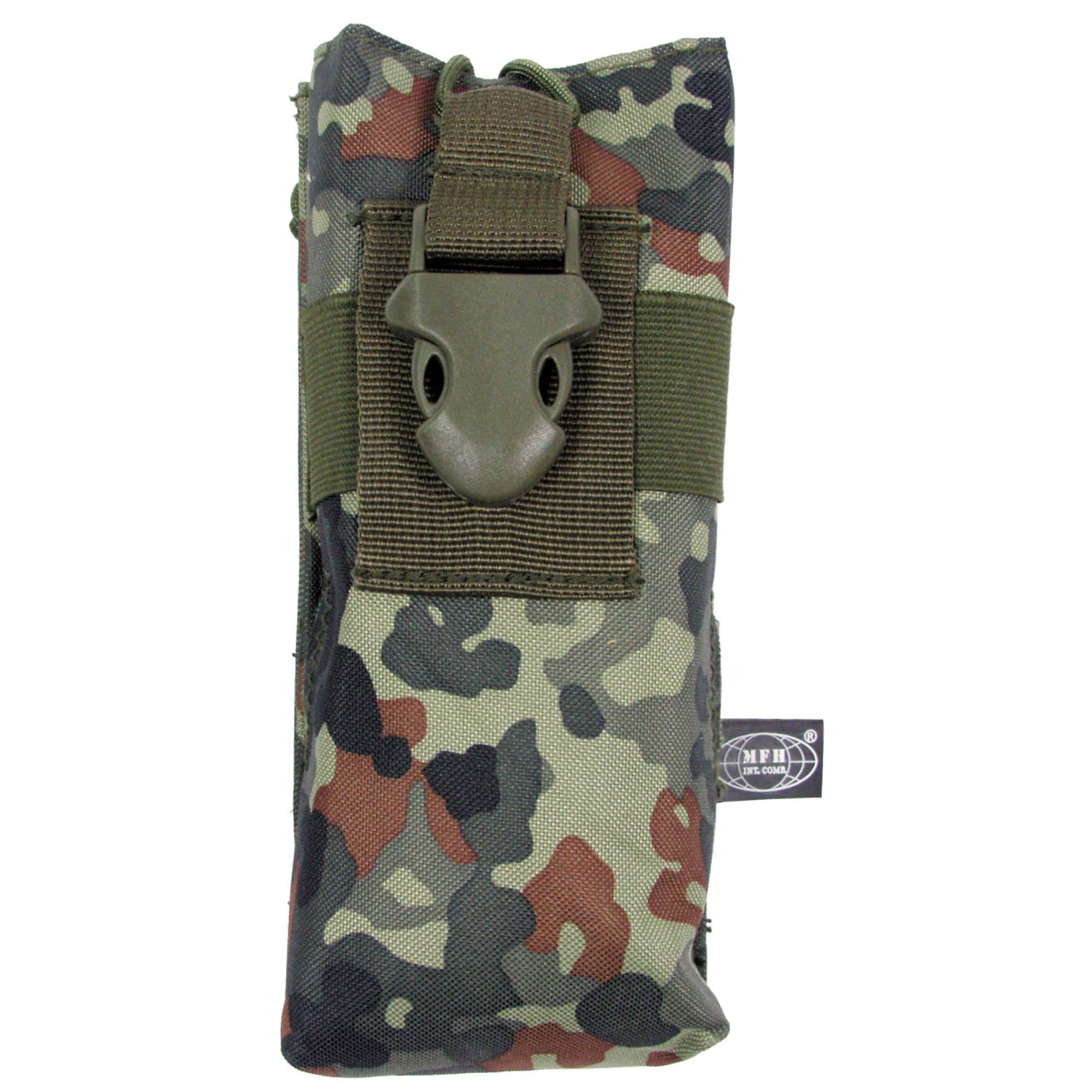 Funkgerätetasche,  „MOLLE“, flecktarn