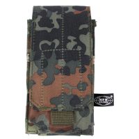 Magazintasche,  „MOLLE“, flecktarn