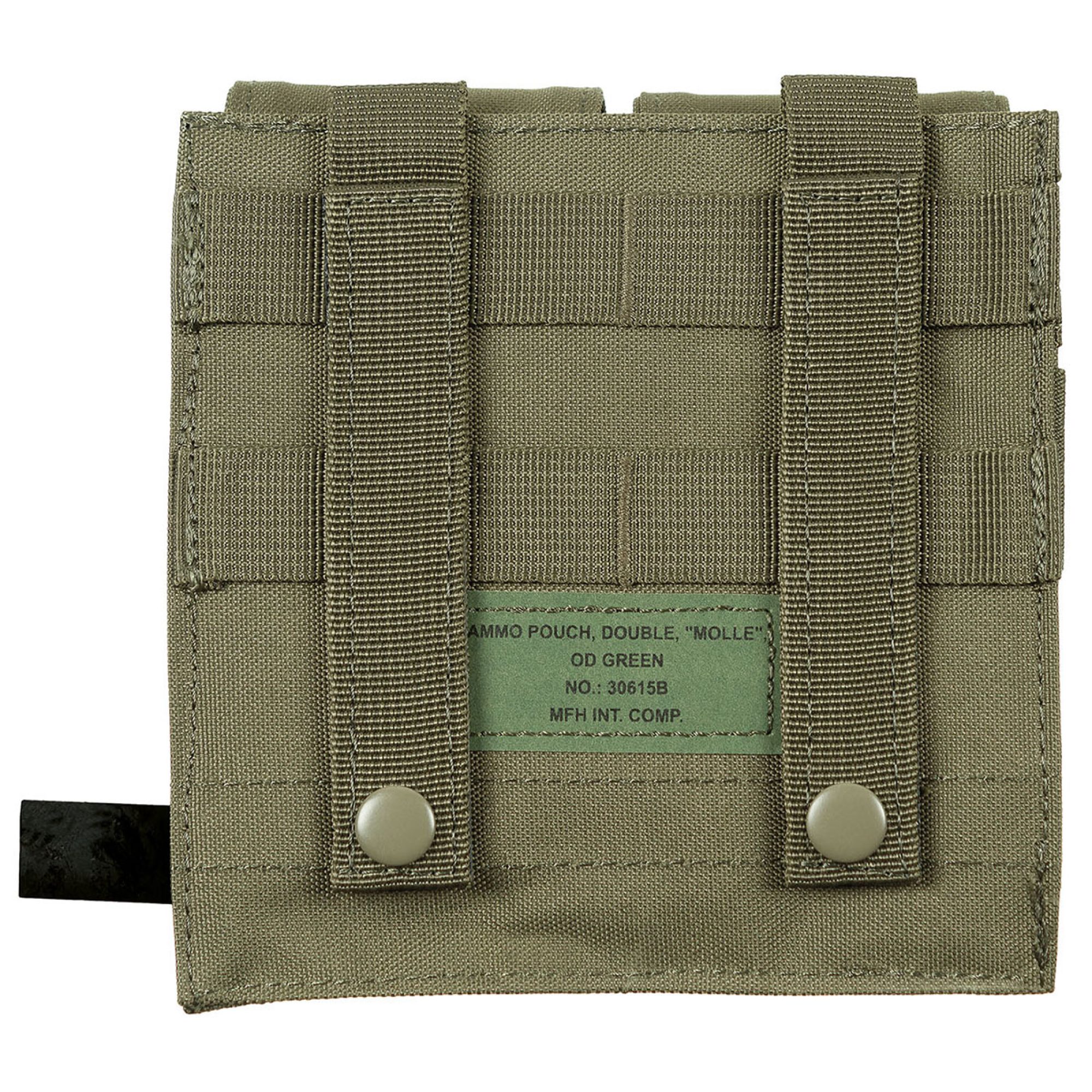 Magazintasche,  2-fach, „MOLLE“, oliv