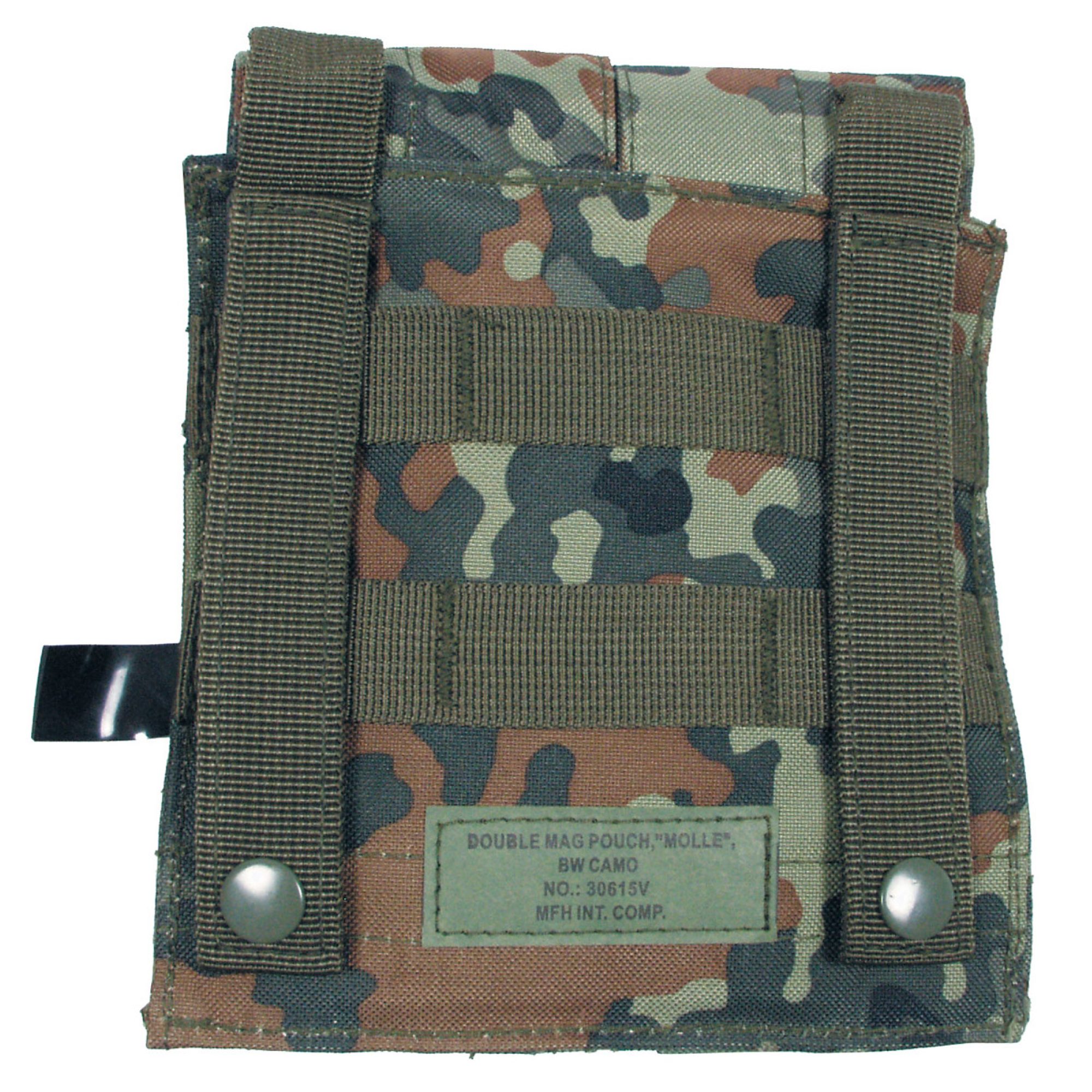 Magazintasche,  2-fach, „MOLLE“, flecktarn