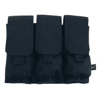 Magazintasche, 3-fach, „MOLLE“, schwarz