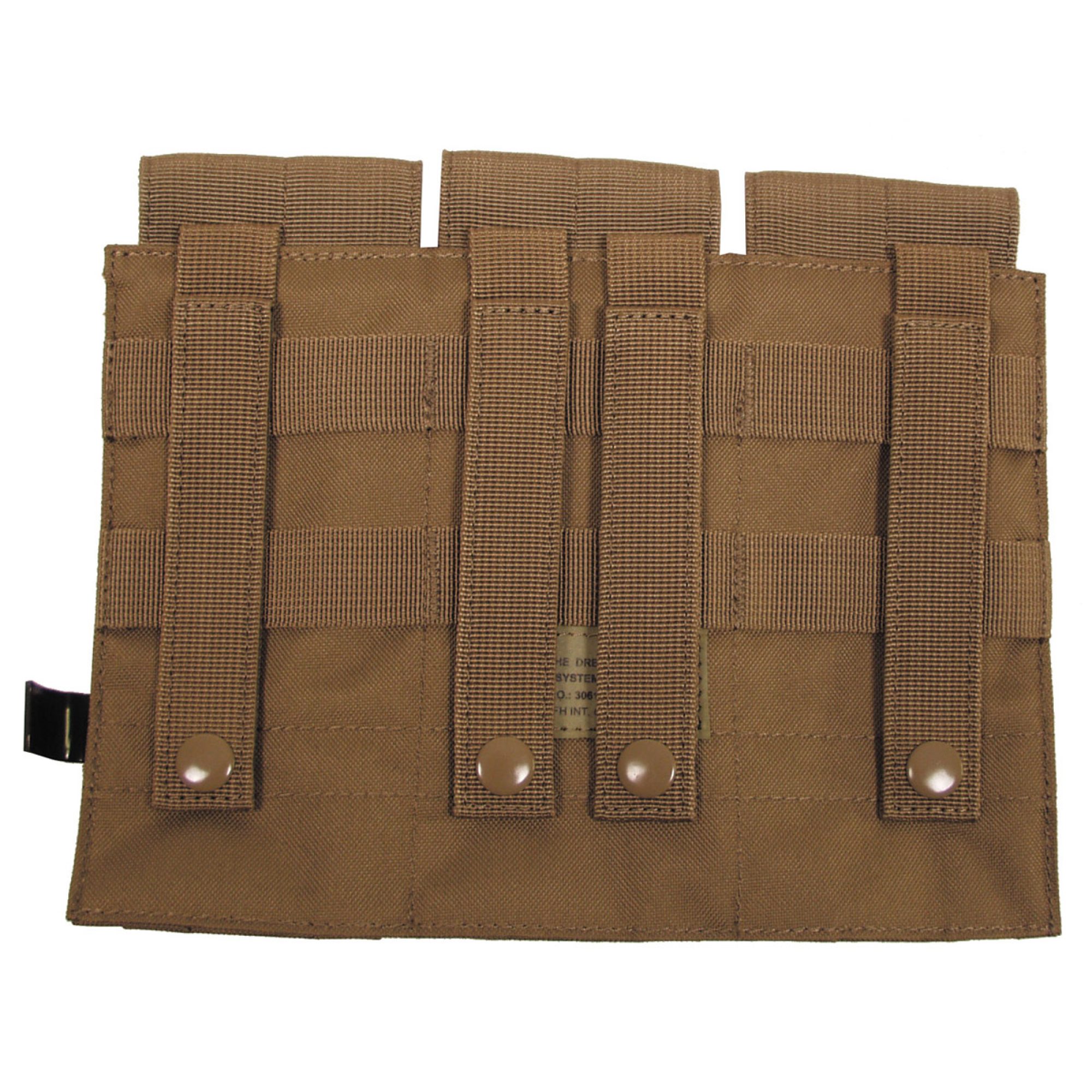 Magazintasche, 3-fach, „MOLLE“, coyote tan