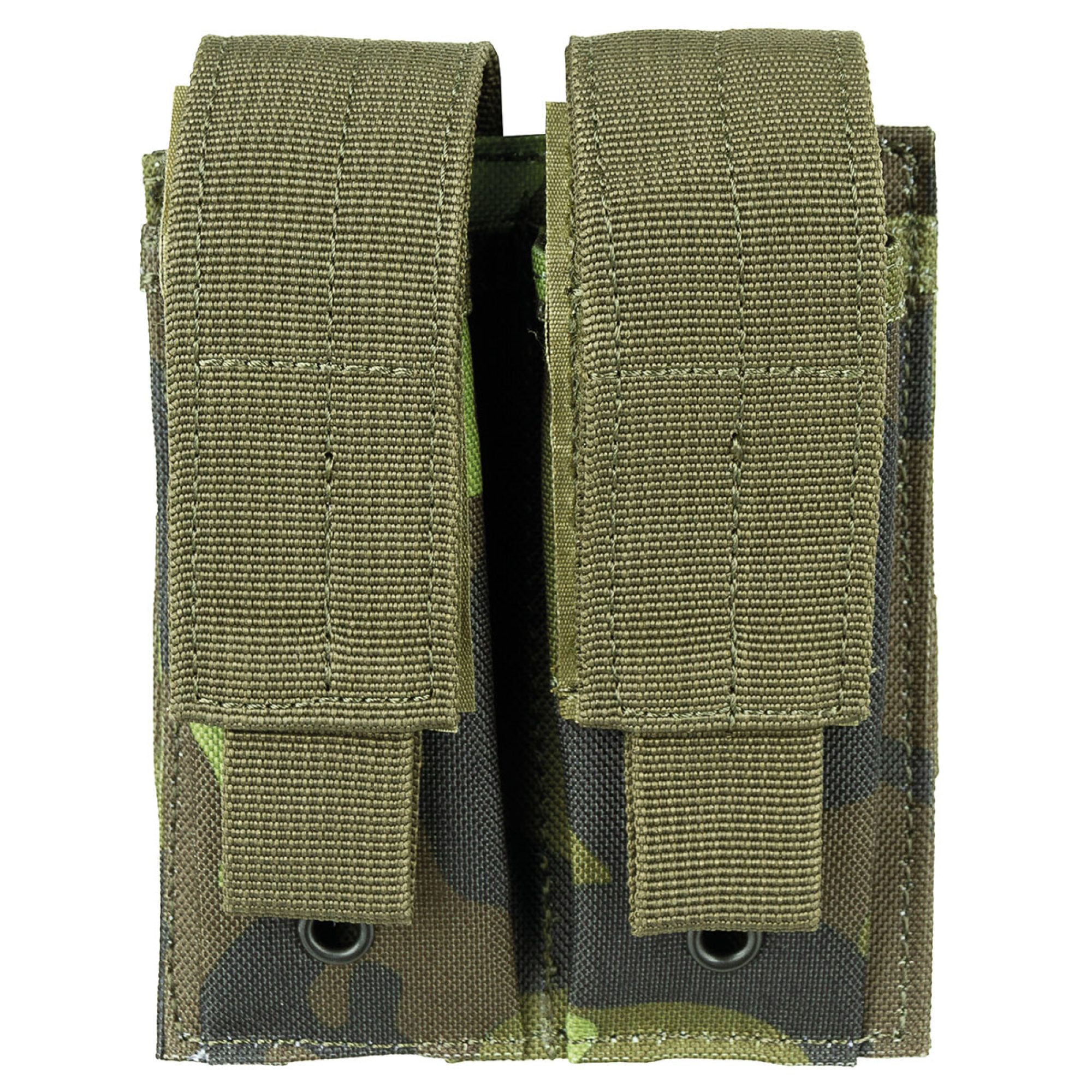 Magazintasche,  2-fach,  klein, „MOLLE“,  M 95 CZ tarn