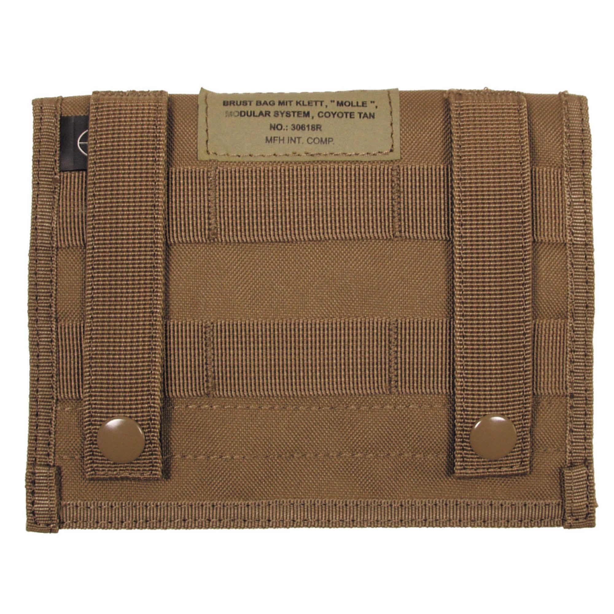 Brusttasche,  „MOLLE“, coyote tan