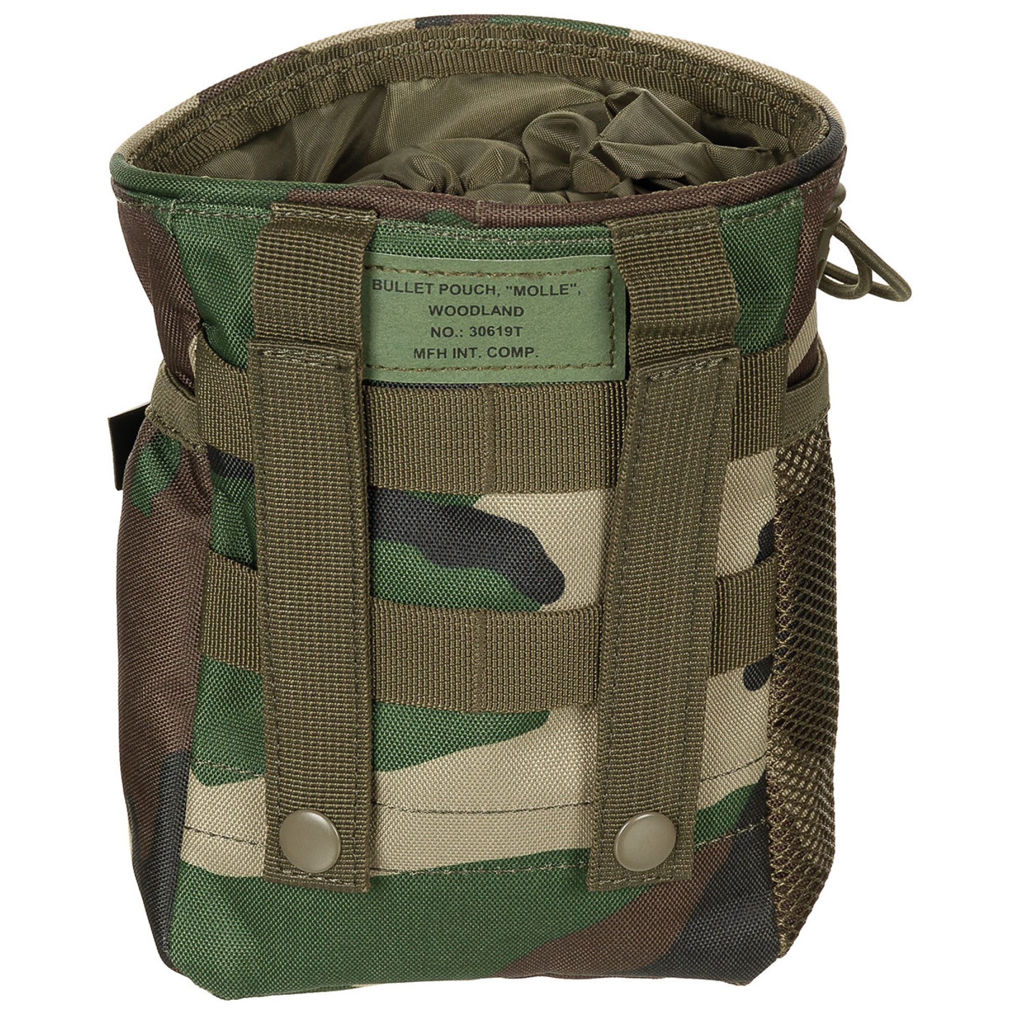 Patronenhülsen-Tasche, „MOLLE“, woodland