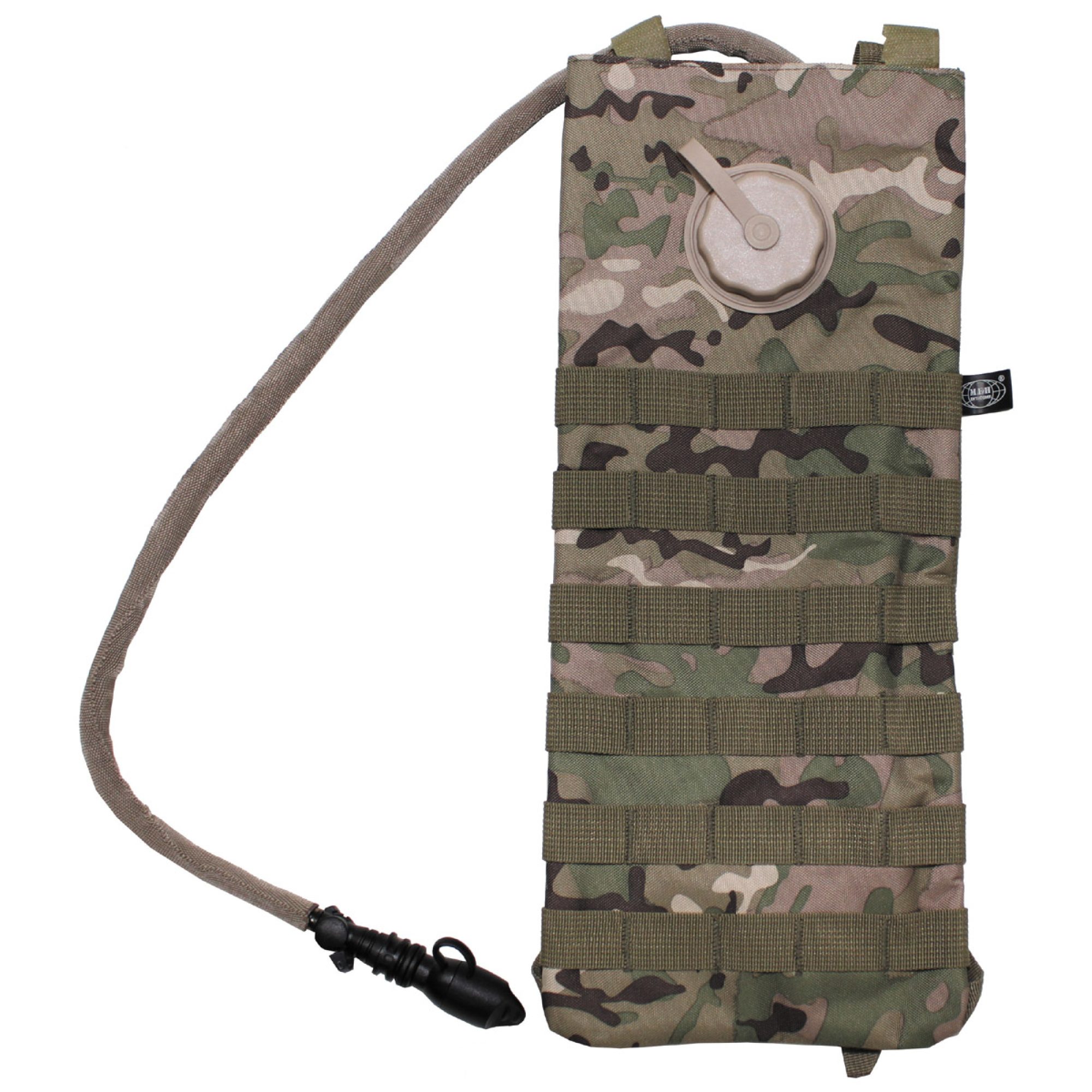 Trinksystem,  „MOLLE“,  2, 5 l, mit TPU-Beutel,  operation-camo