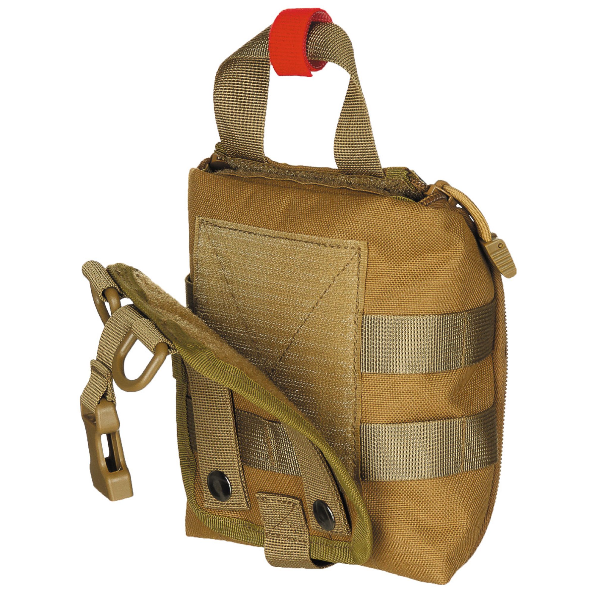 Tasche,  Erste-Hilfe,  klein, „MOLLE IFAK“,  coyote tan