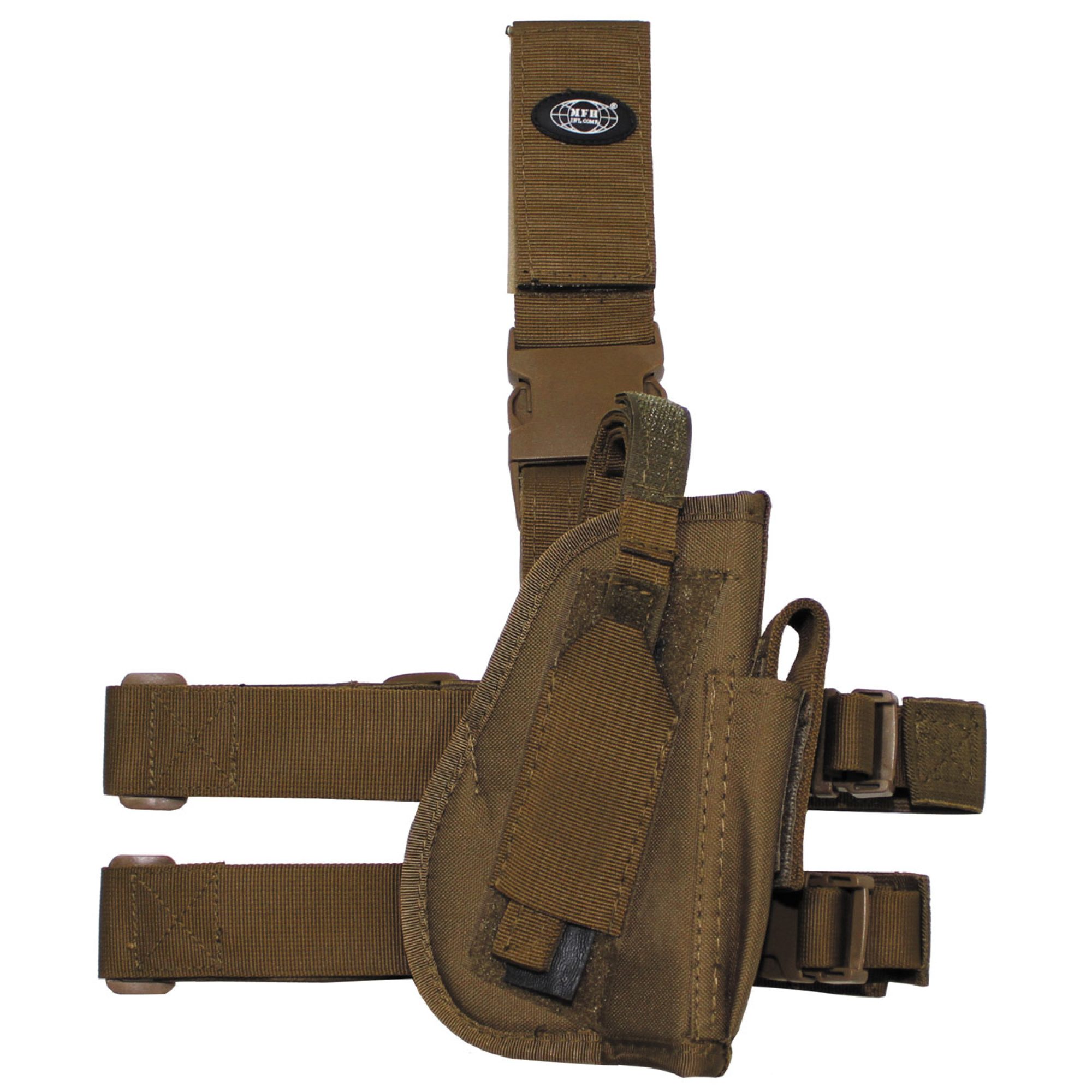 Pistolenbeinholster,  rechts, coyote tan