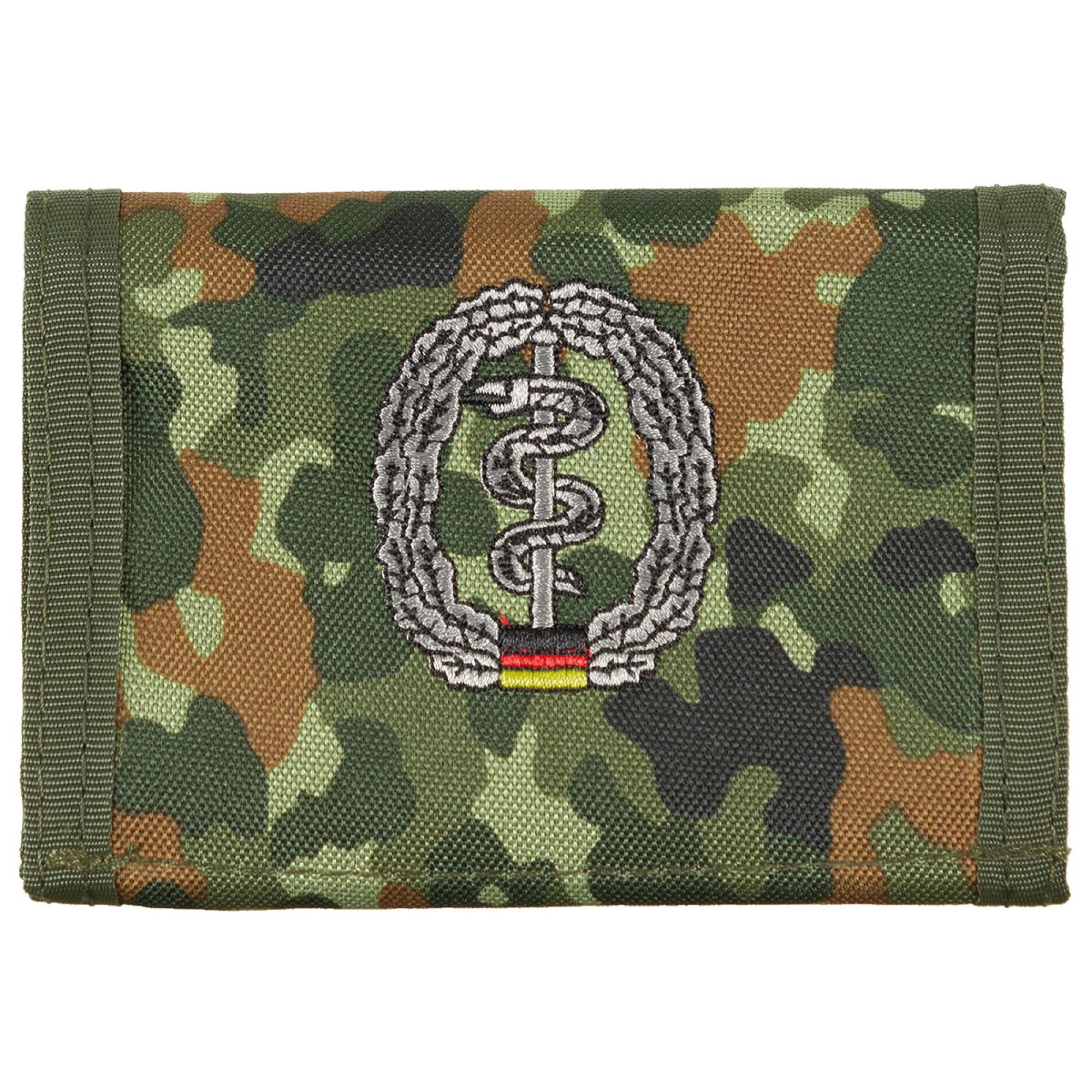 BW Geldbörse,  flecktarn, „Sanitäter“