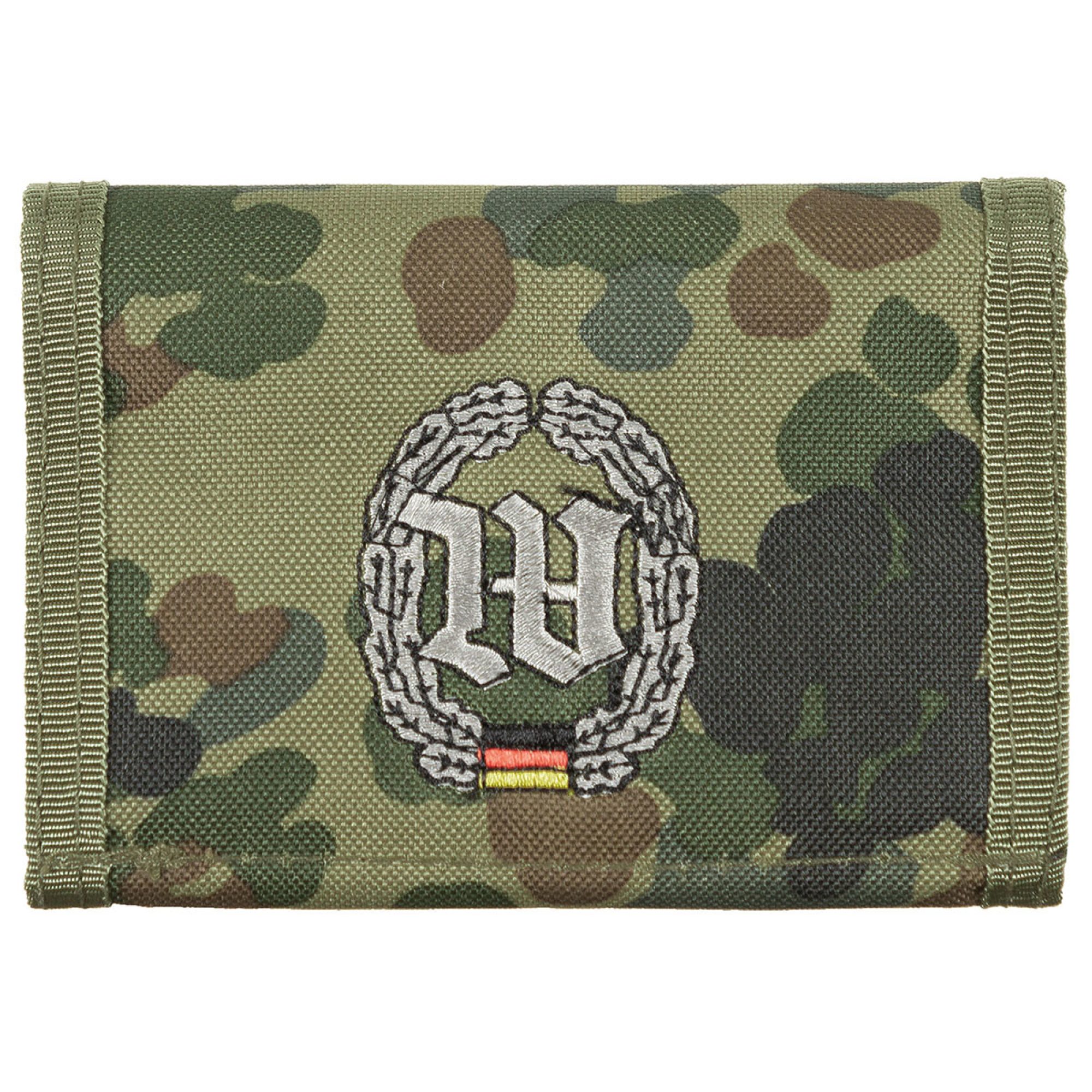 BW Geldbörse,  flecktarn, „Wachbatallion“