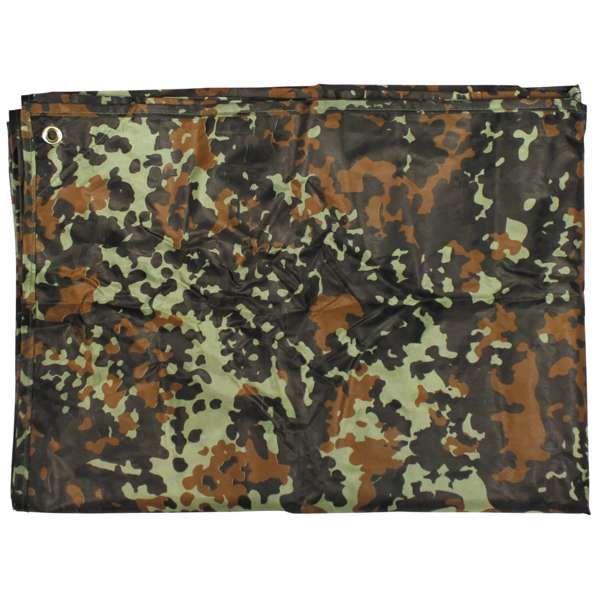 Mehrzweckplane,  „Tarp“, flecktarn,  ca. 200 x 300 cm