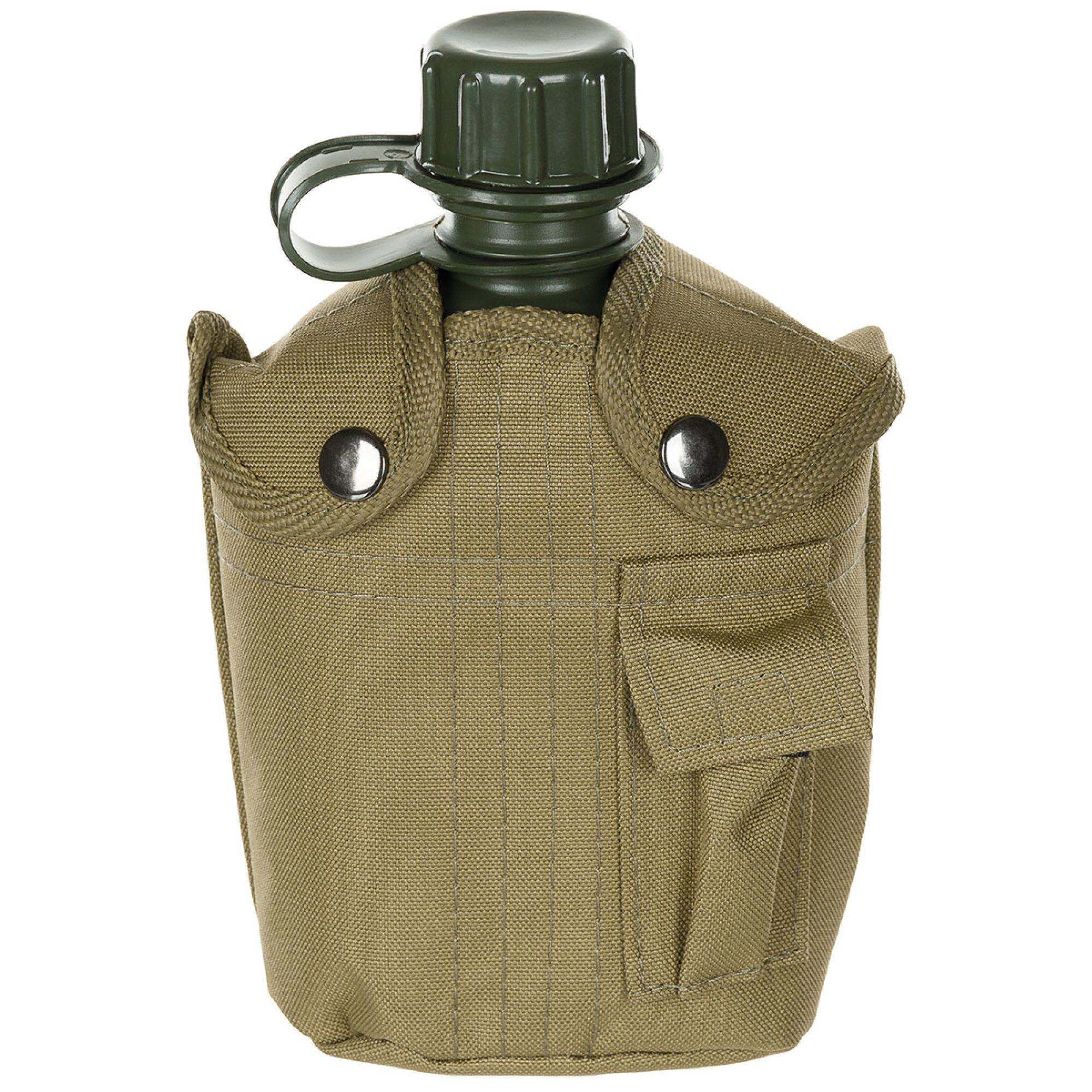 US Plastikfeldflasche,  1 l, Hülle,  coyote tan,  BPA-frei