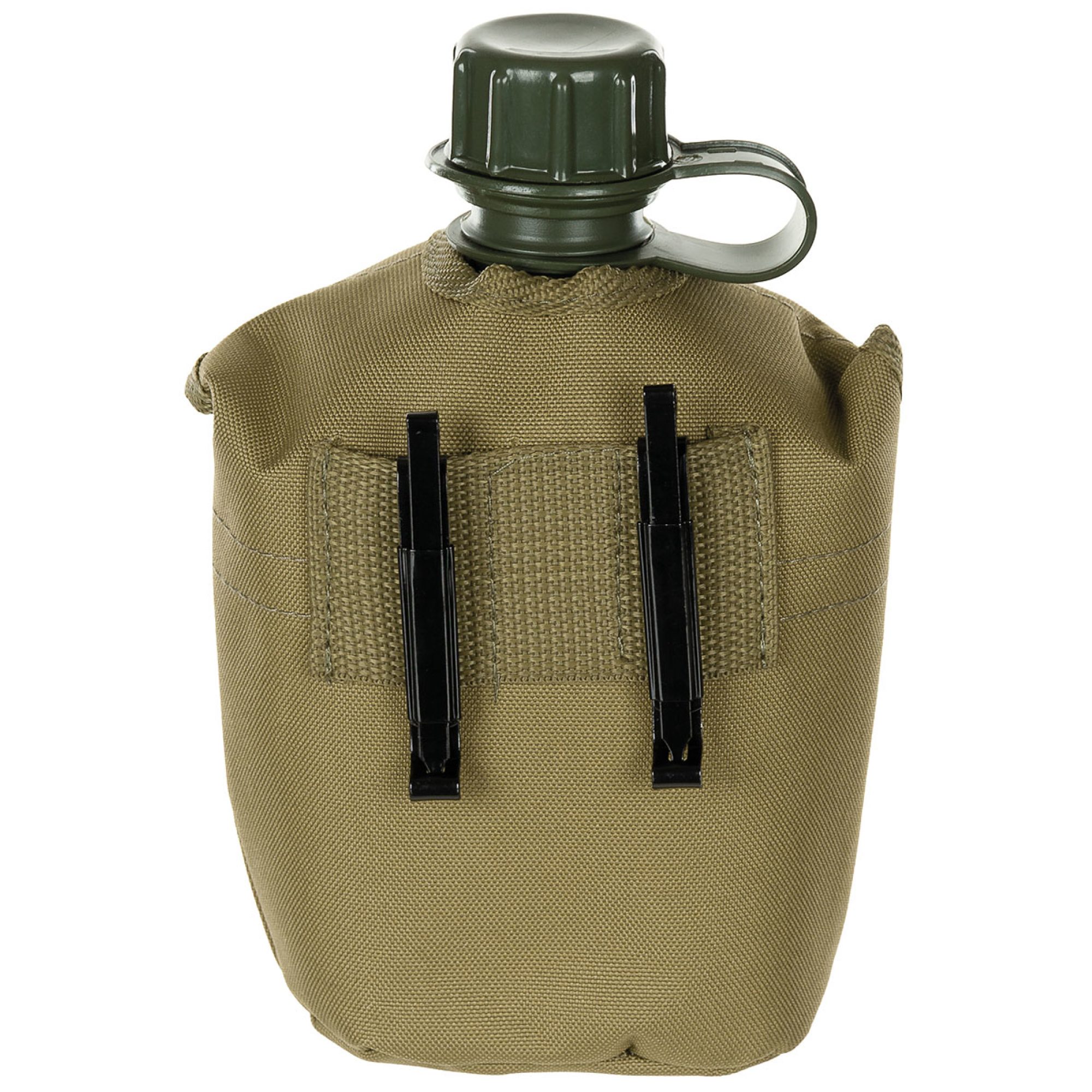 US Plastikfeldflasche,  1 l, Hülle,  coyote tan,  BPA-frei