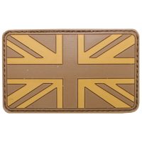 Klettabzeichen, Großbritannien, desert,  3D,  ca. 8 x 5 cm