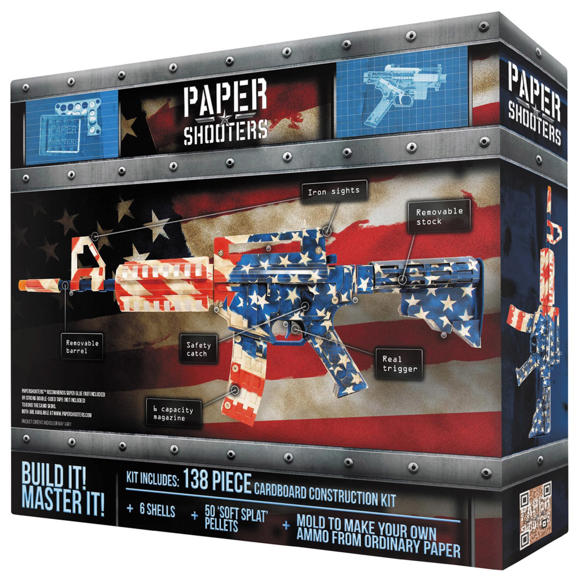 PAPER SHOOTERS,  Bausatz, „Patriot“