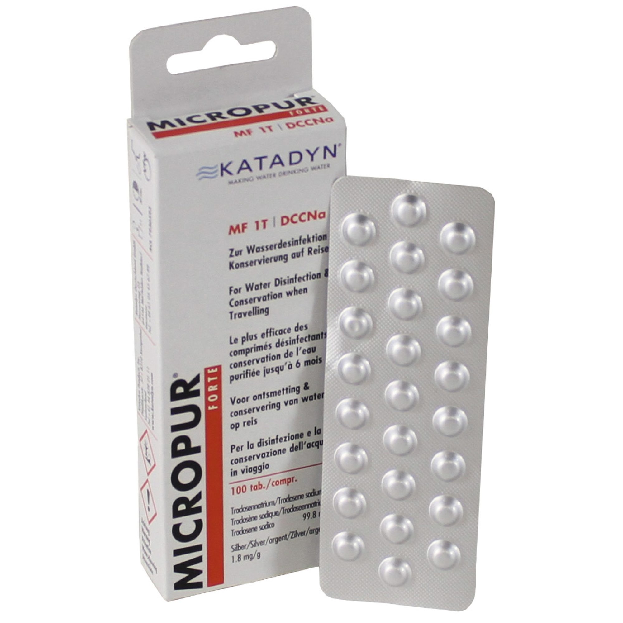 Katadyn,  „Micropur ForteMF 1T“,  100 Tabletten