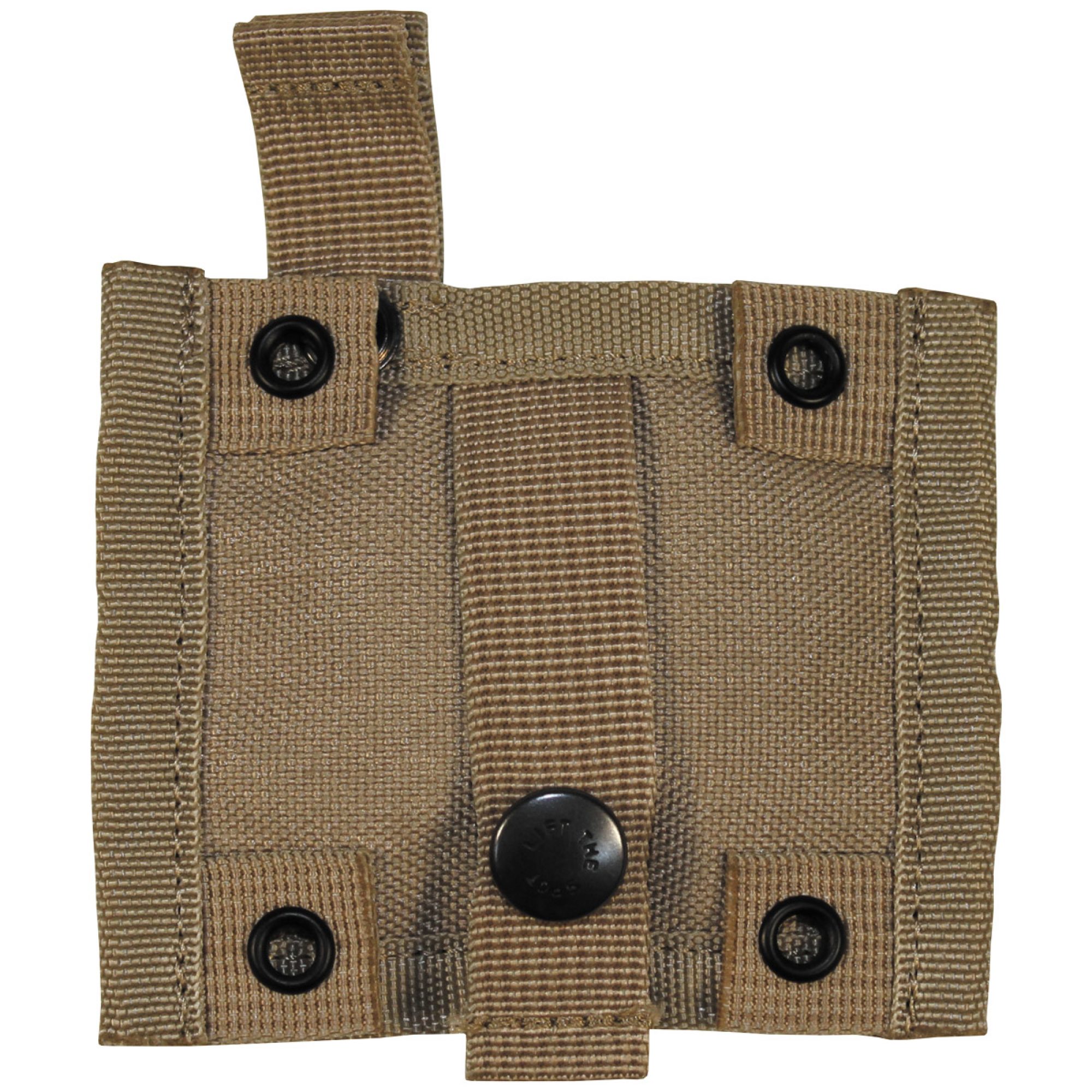 Brit. Antennentasche,  MOLLE, für Funkgerät,  khaki,  neuw. (5 Stück)