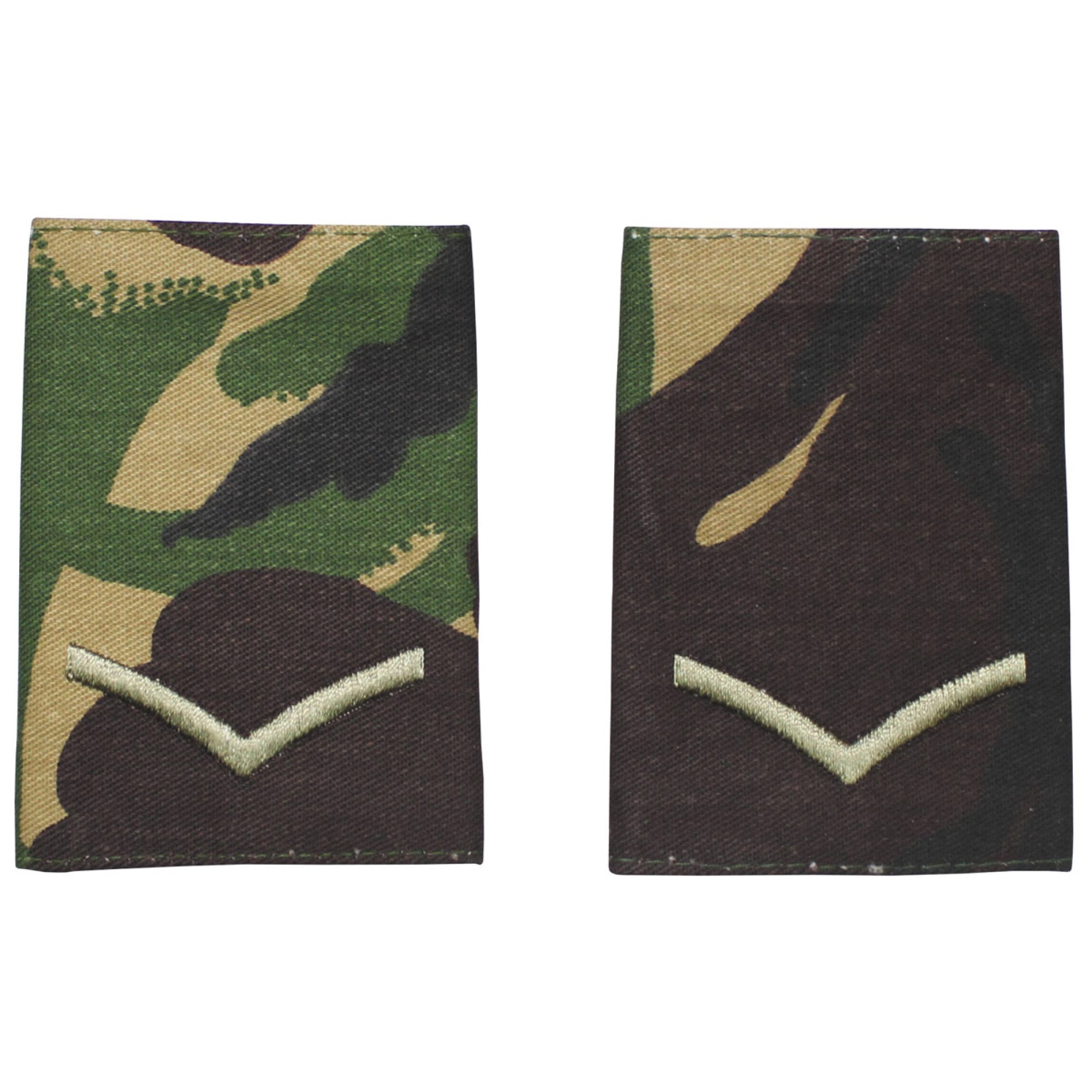 Brit. Schulterklappen,  DPM, 10 Paar,  LANCE CORPORAL,  neuw.