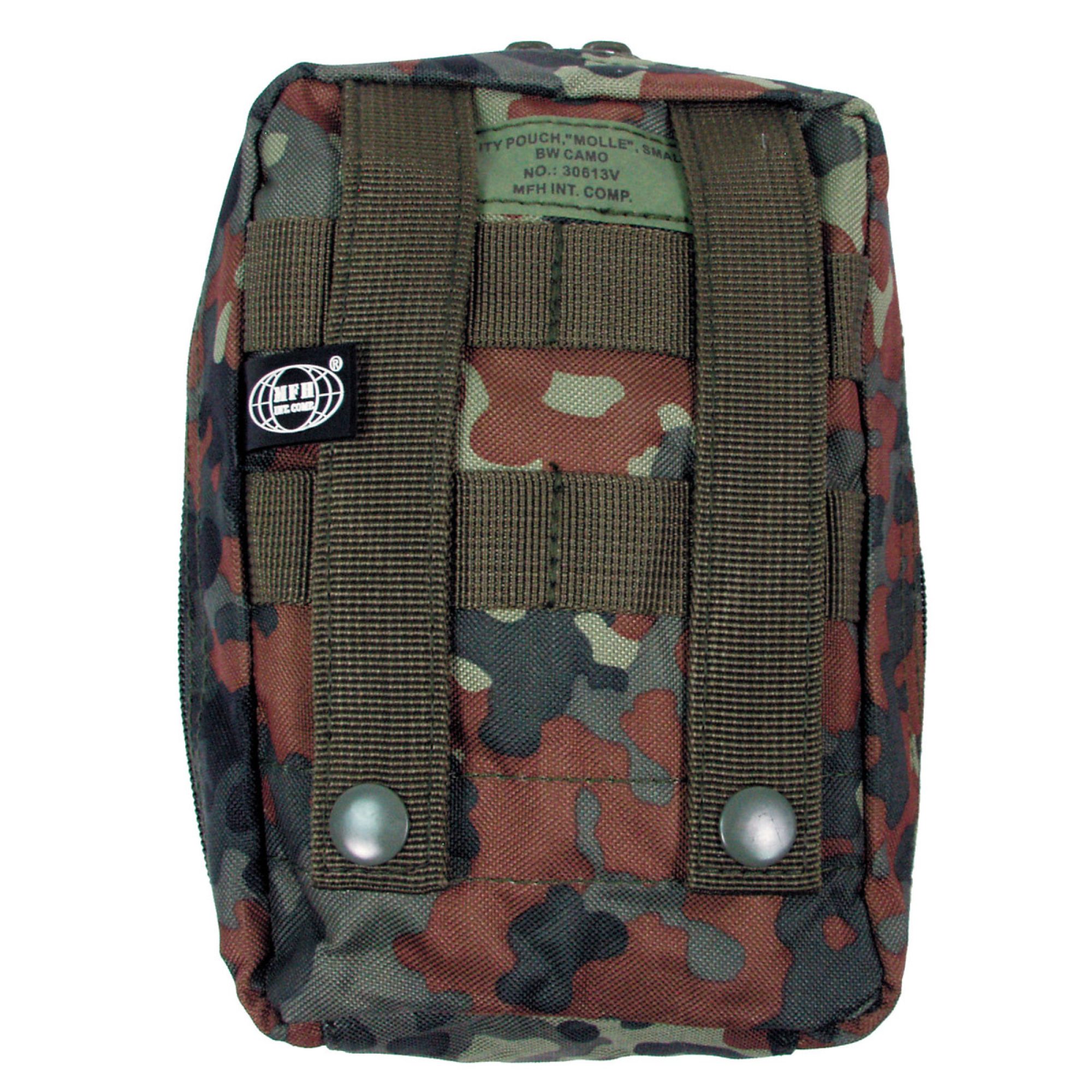 Mehrzwecktasche,  „MOLLE“, klein,  flecktarn