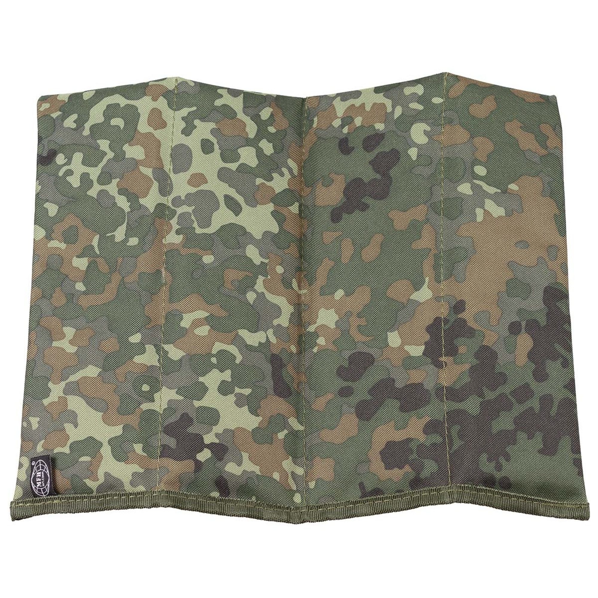 Sitzkissen,  faltbar, flecktarn