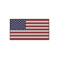 Patch Flagge USA 95x50mm, Klett