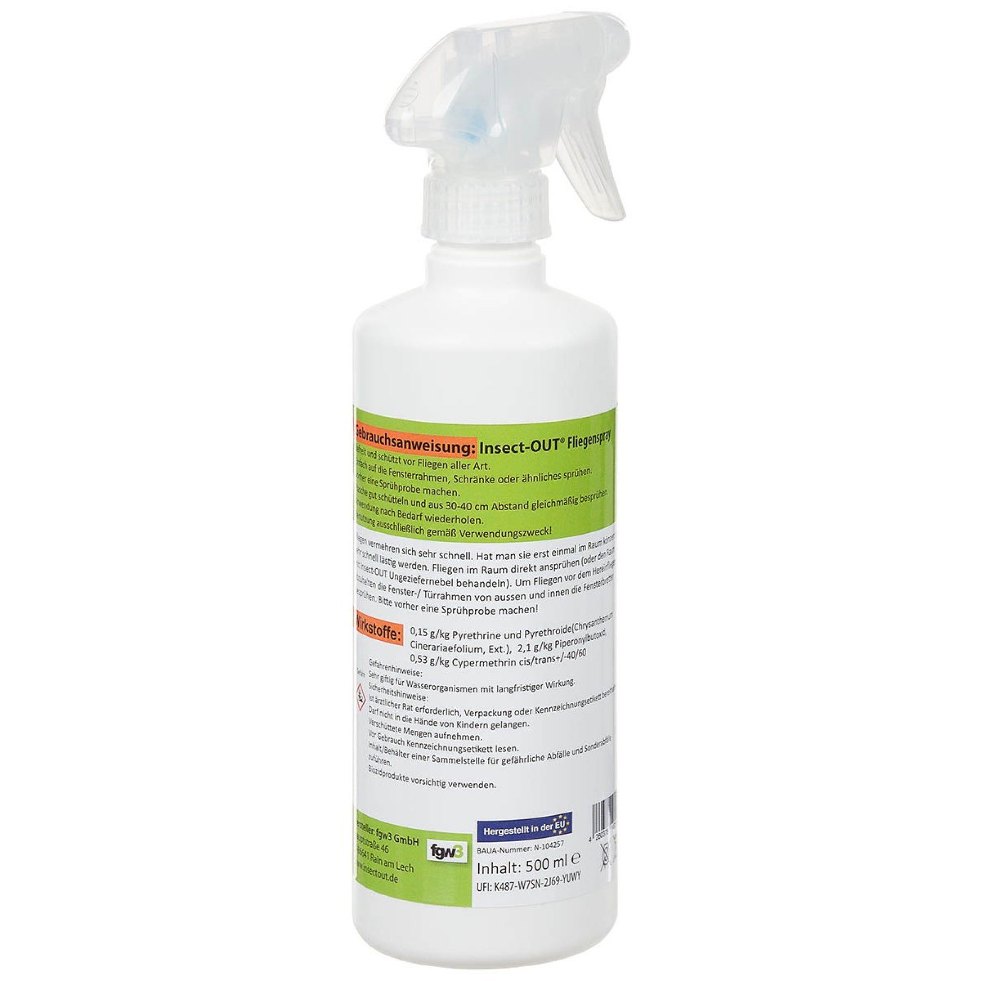 Insect-OUT,  Fliegenspray, 500 ml