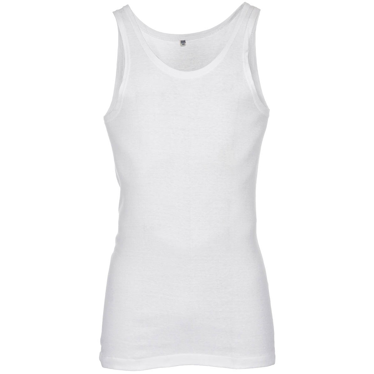 Schwed. Unterhemd,  kurz, weiß,  neuw.,  Lagerspuren (10 Stück)