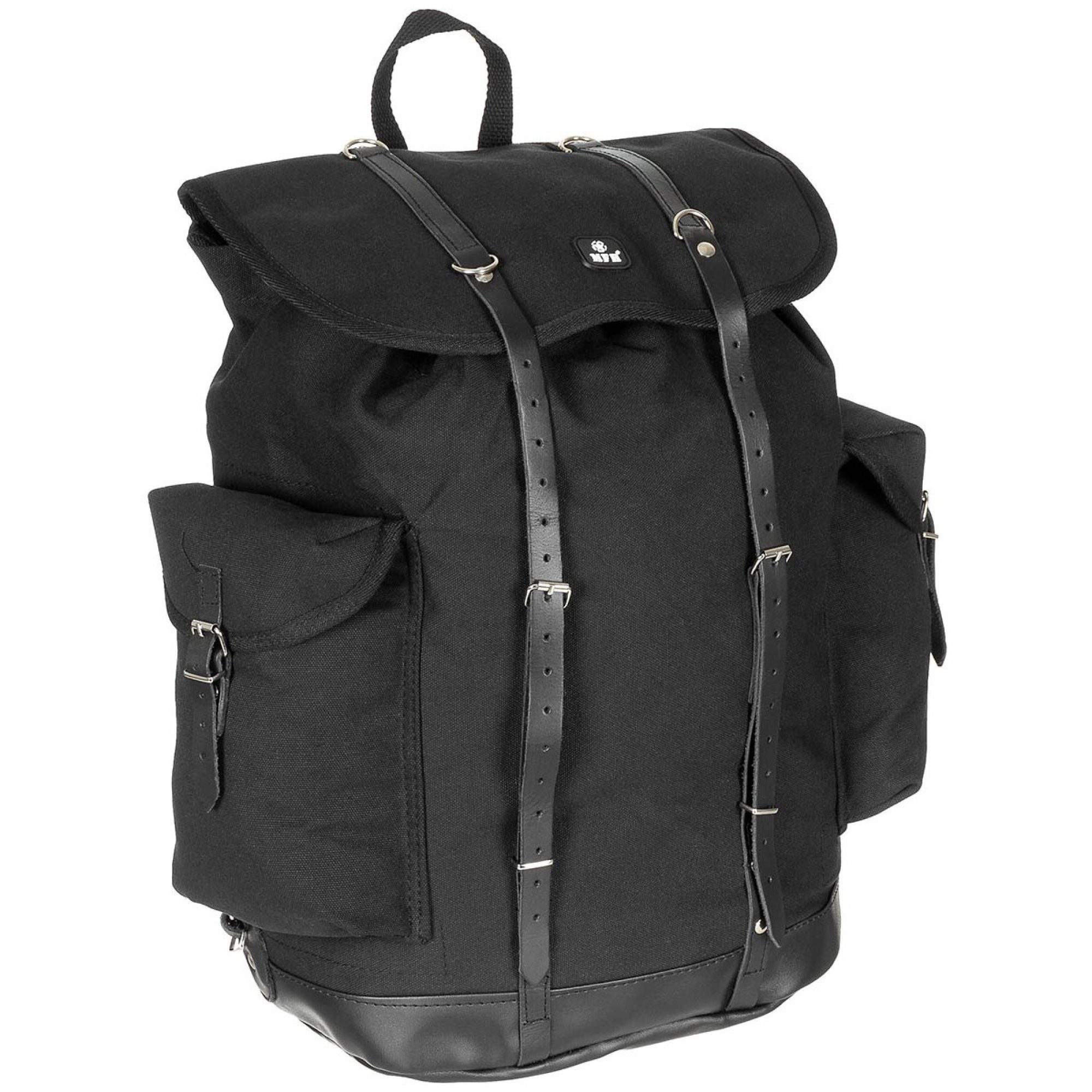 BW Gebirgsrucksack, altes Modell,  schwarz