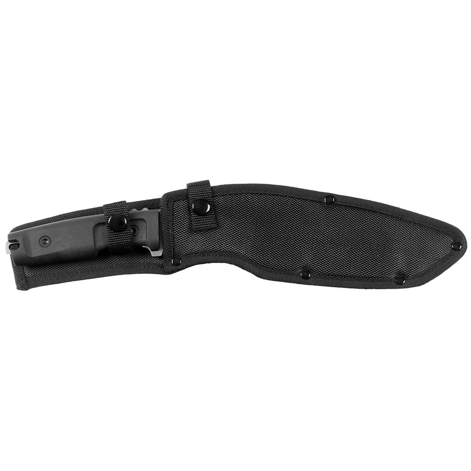 Buschmesser,  „Kukri“, mit Nylonscheide