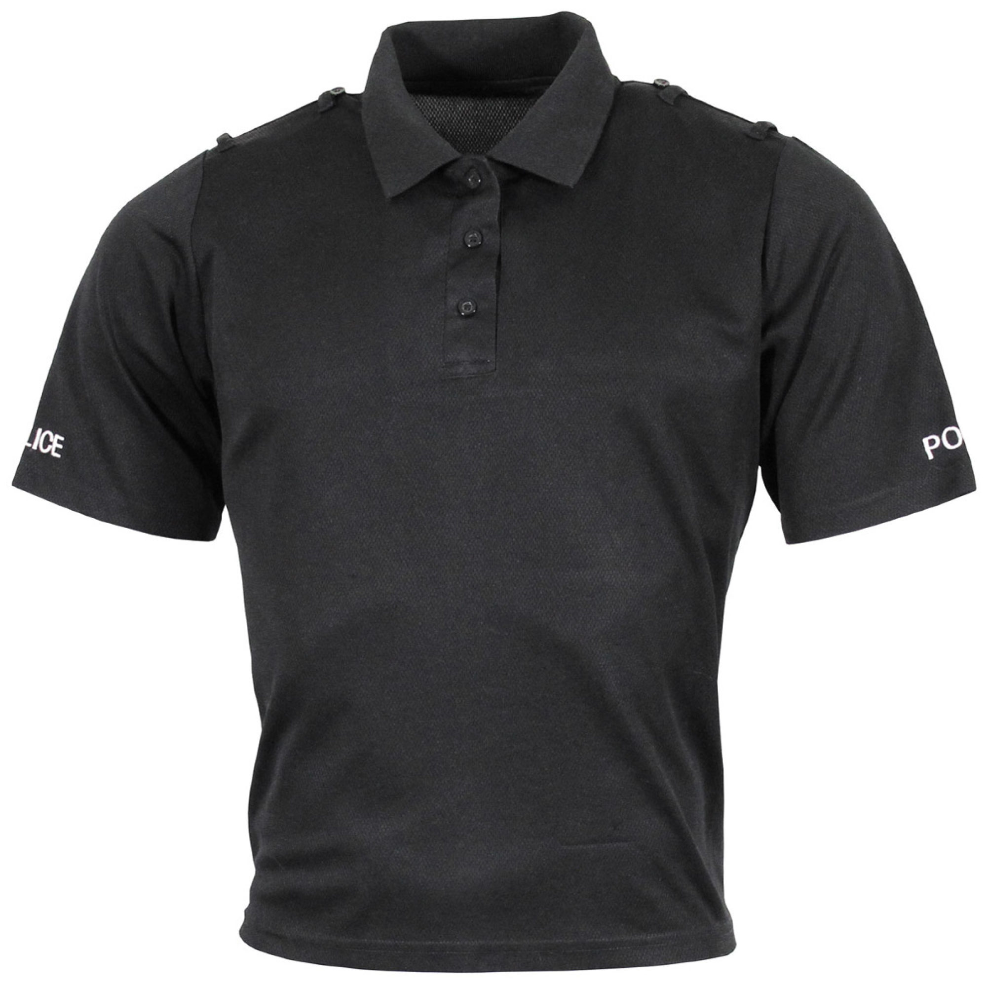 Brit. Poloshirt,  DAMEN, schwarz,  langarm,  neuw. (10 Stück)