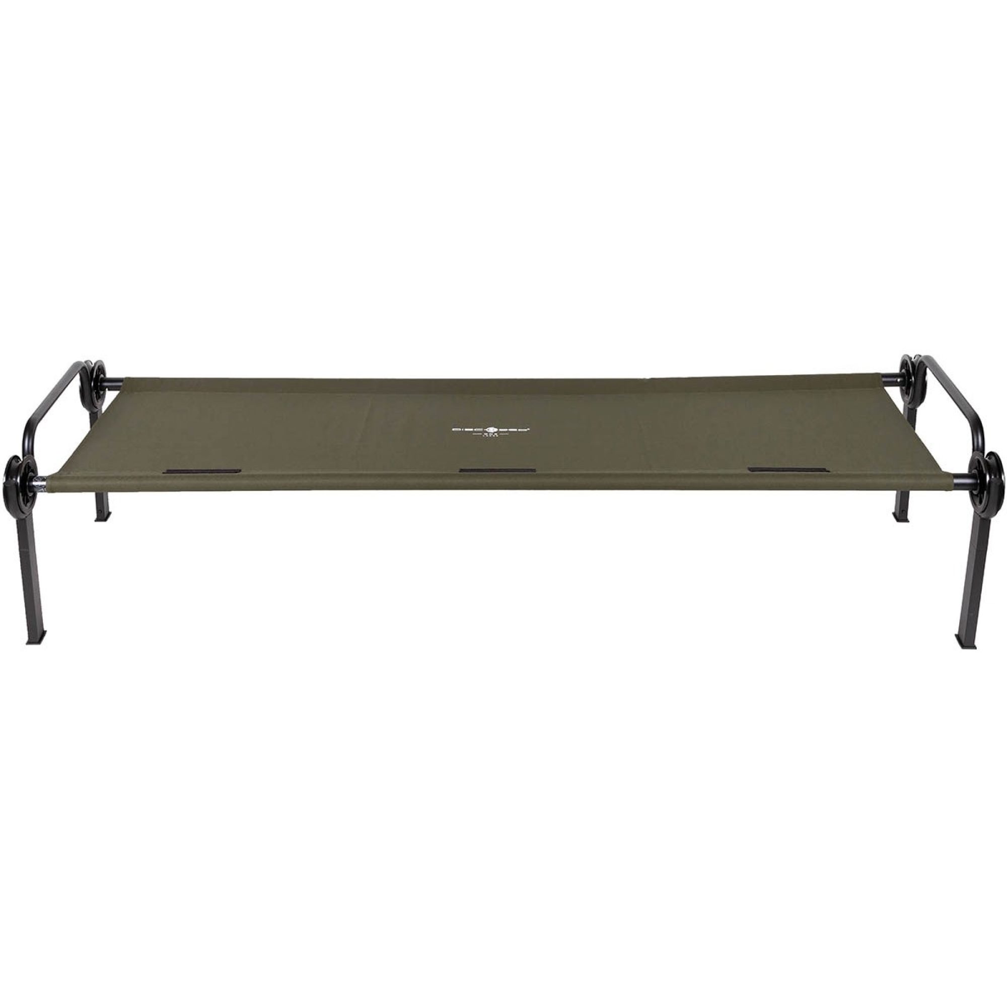 Feldbett,  Disc-O-Bed, „ONE L“,  oliv