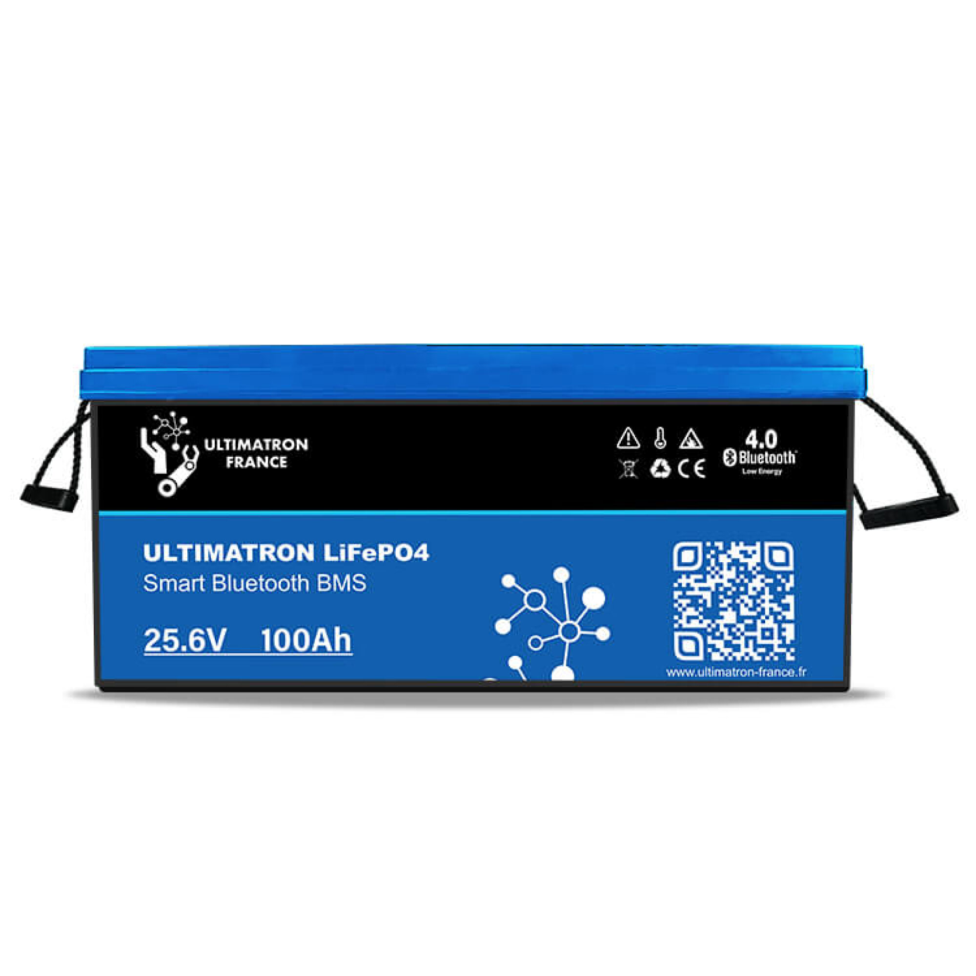 Ultimatron LiFePO4 25.6V 100Ah Lithium Batterie Smart BMS mit Bluetooth
