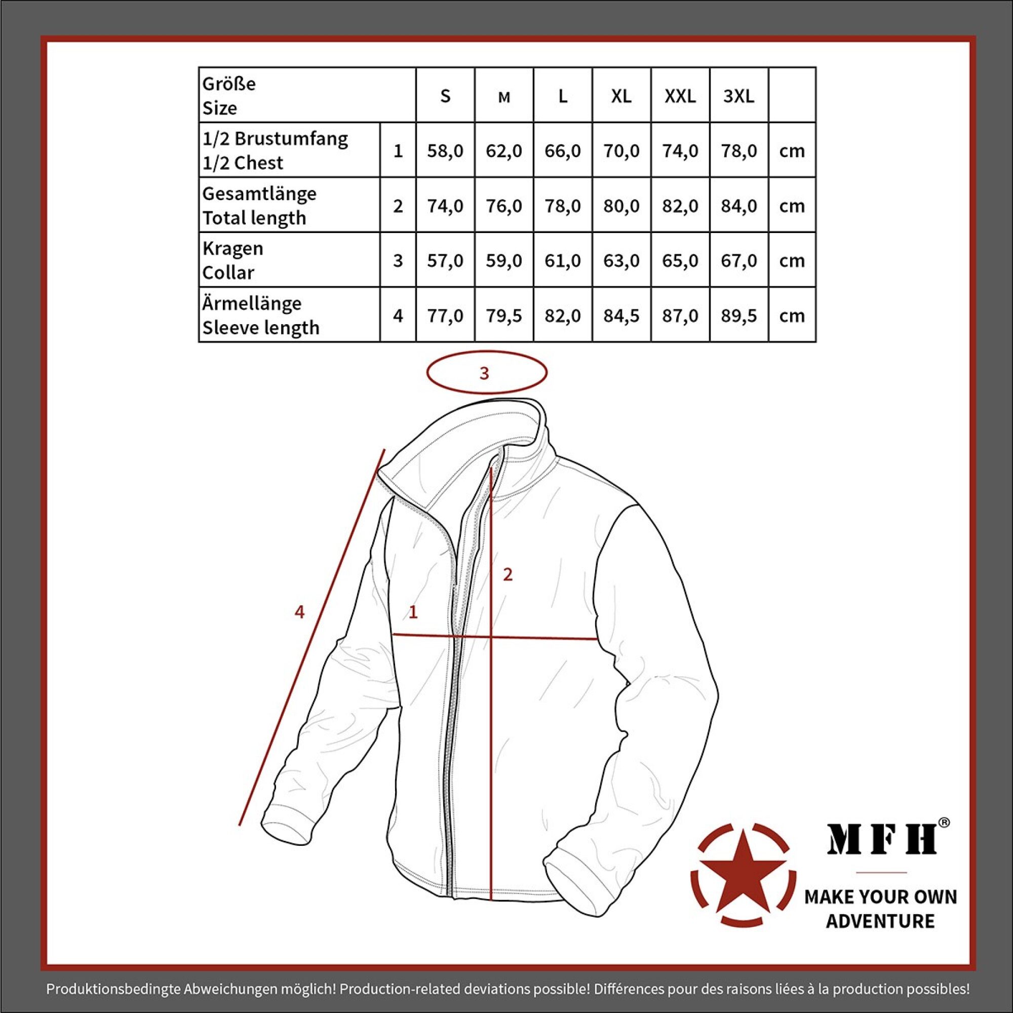 Thermojacke,  wendbar, oliv/schwarz