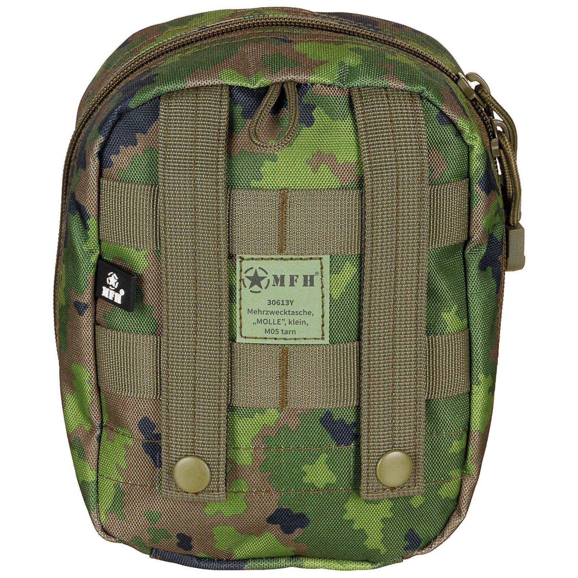 Mehrzwecktasche,  „MOLLE“, klein,  M05 tarn