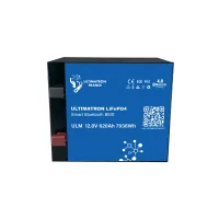 Ultimatron LiFePO4 12.8V 620Ah Lithium Batterie Smart BMS mit Bluetooth für Wohnmobil